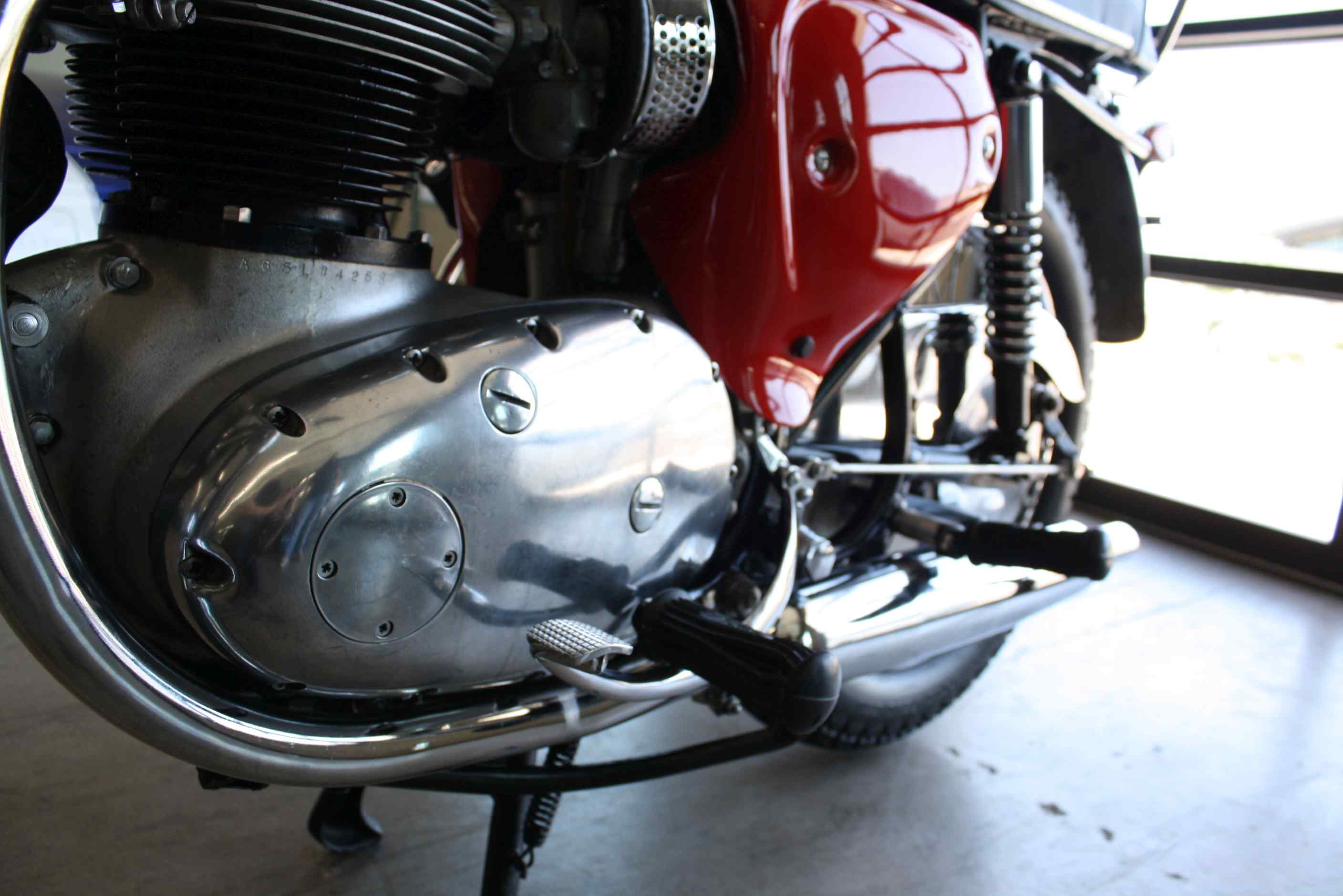 1968 BSA A65 Lightning 650.