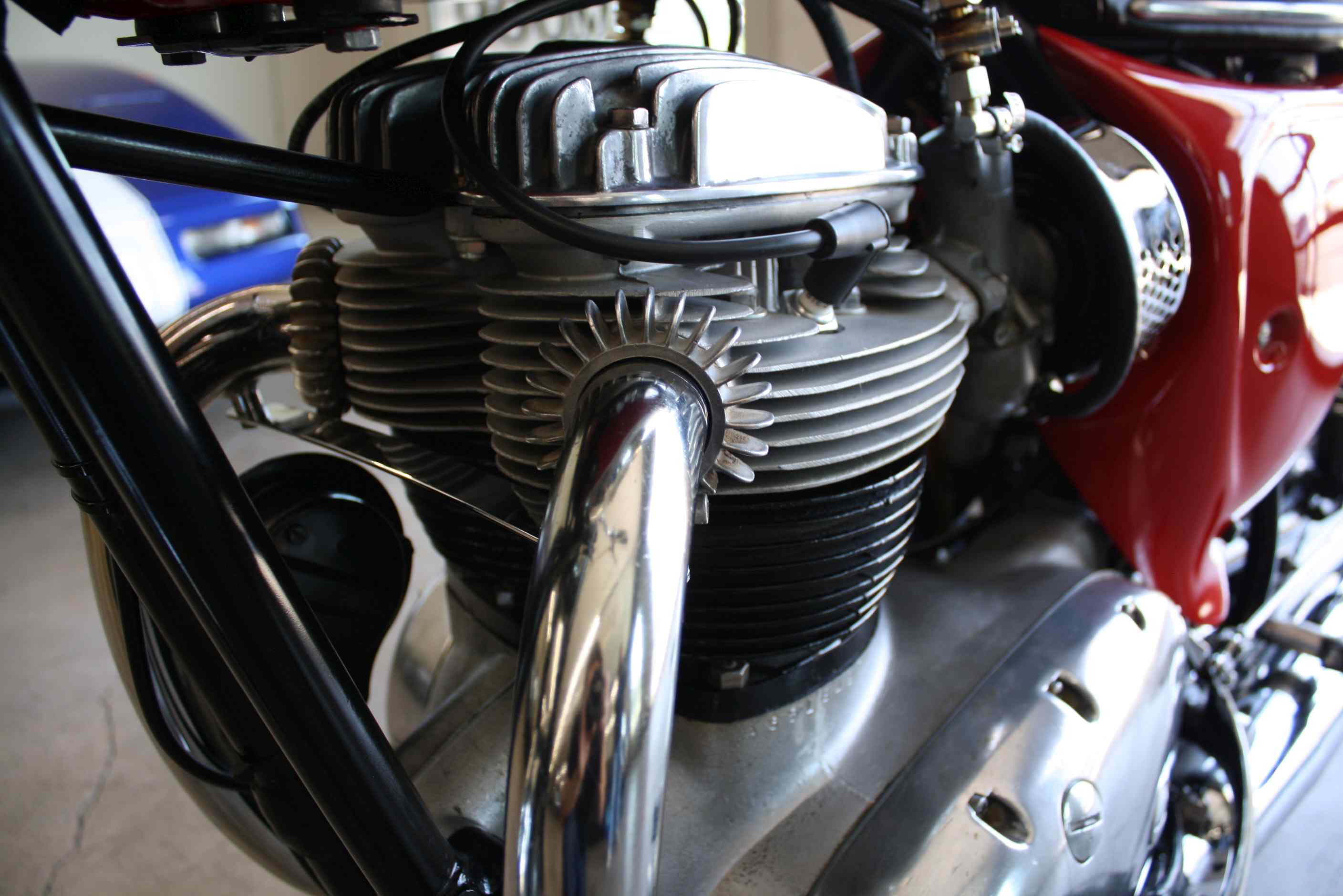 1968 BSA A65 Lightning 650.