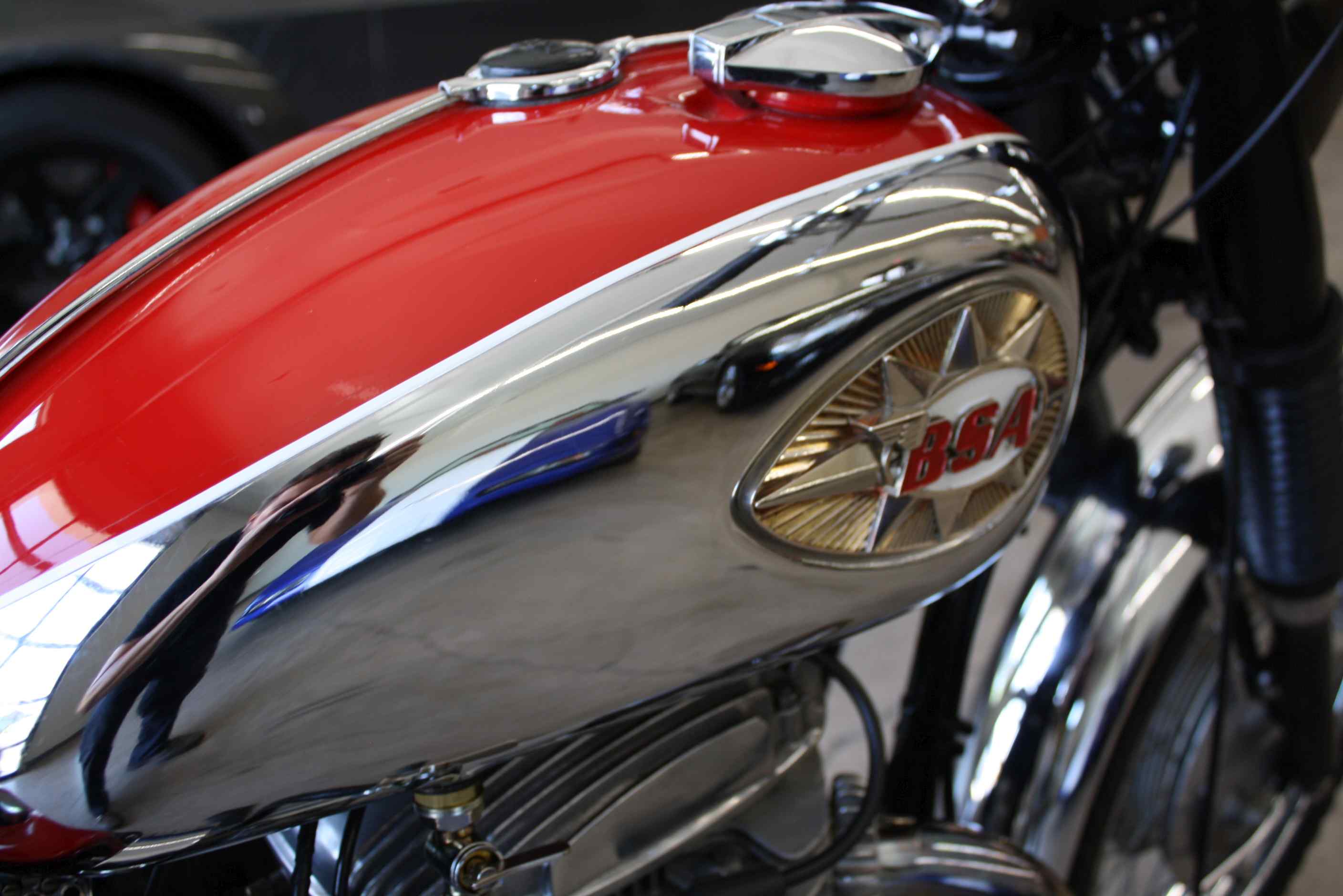 1968 BSA A65 Lightning 650.