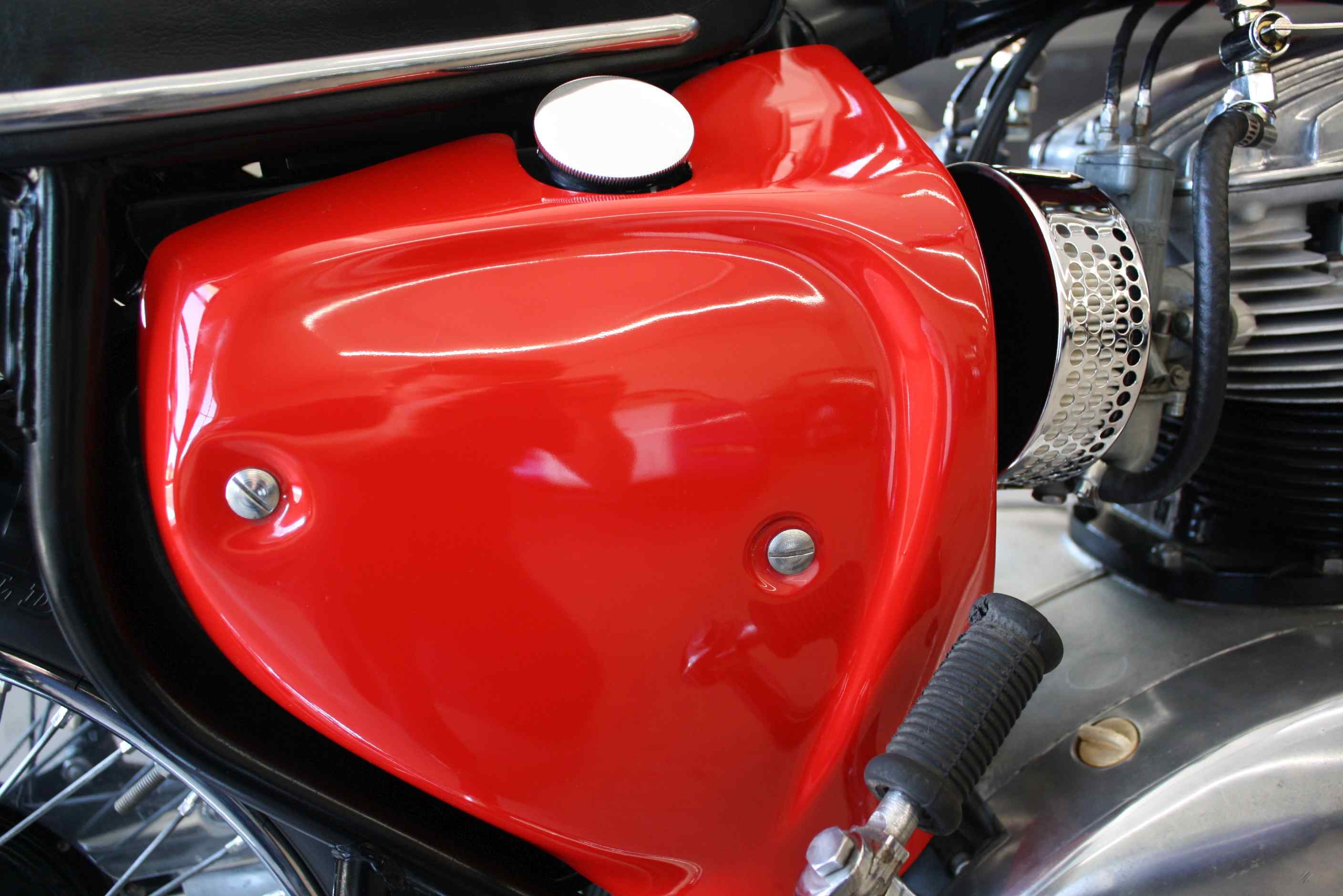 1968 BSA A65 Lightning 650.