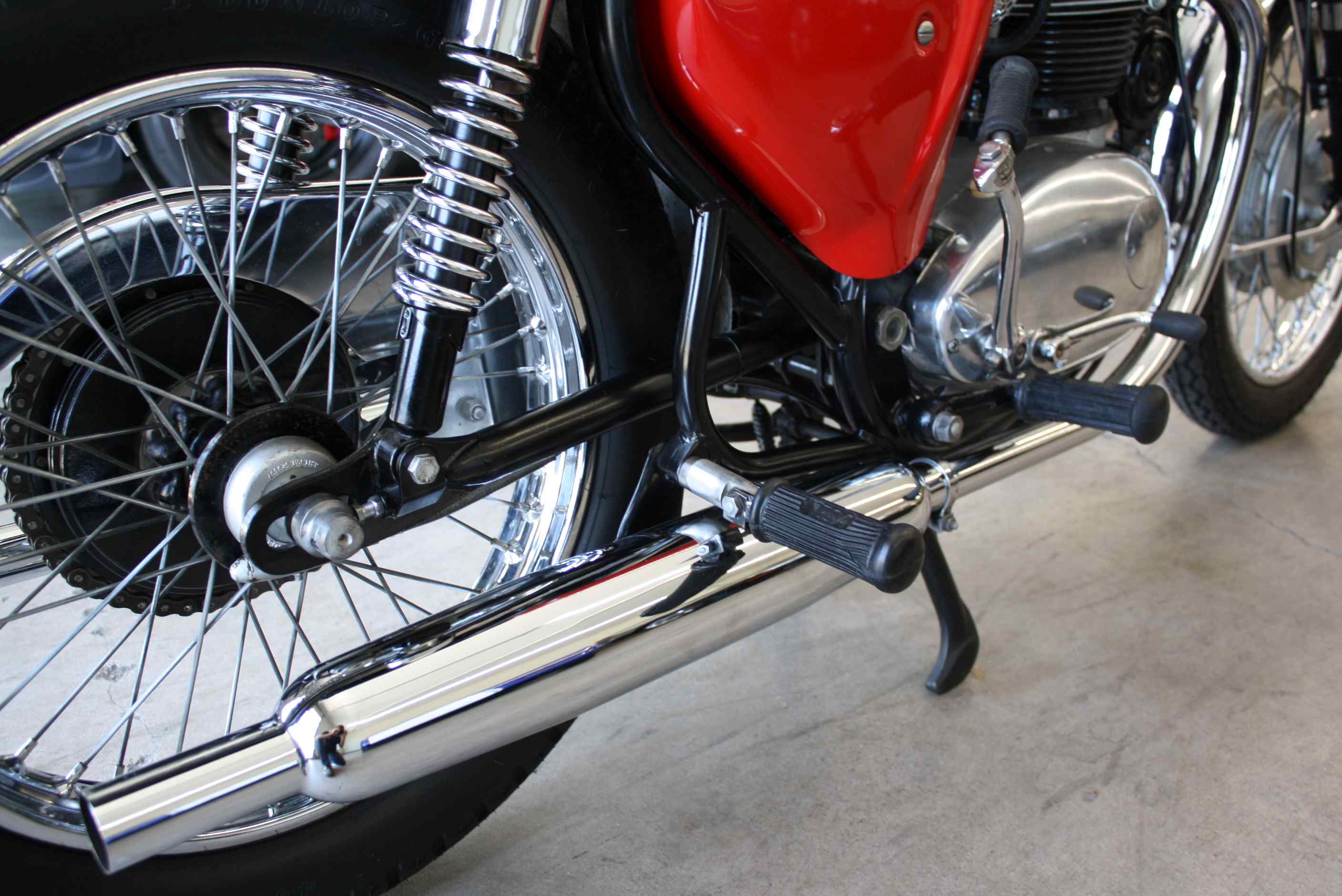 1968 BSA A65 Lightning 650.