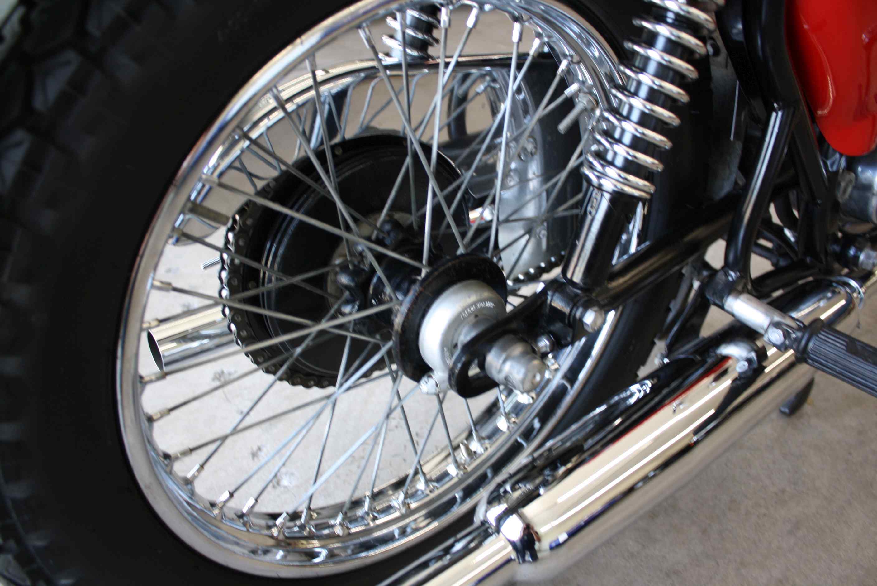1968 BSA A65 Lightning 650.
