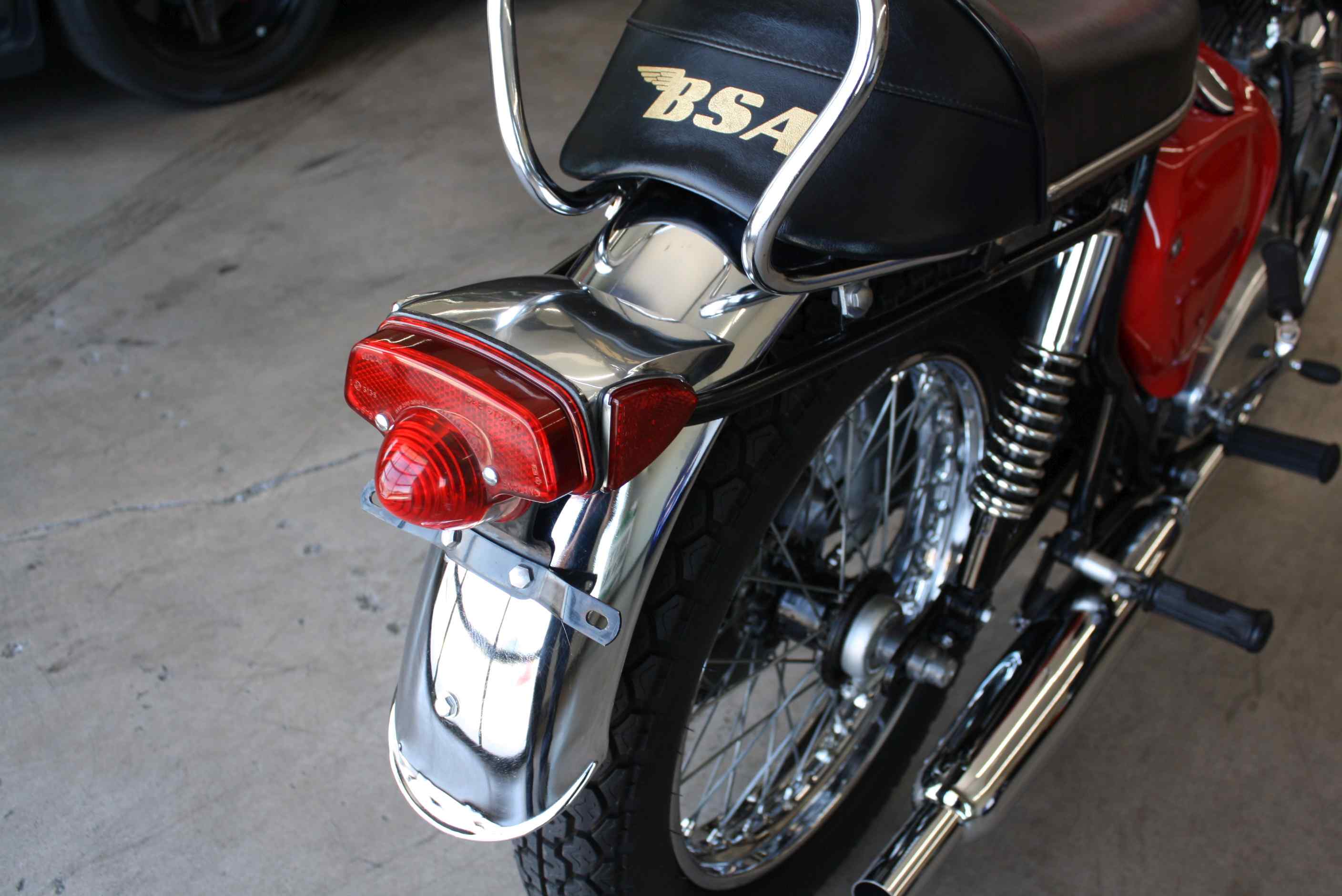 1968 BSA A65 Lightning 650.