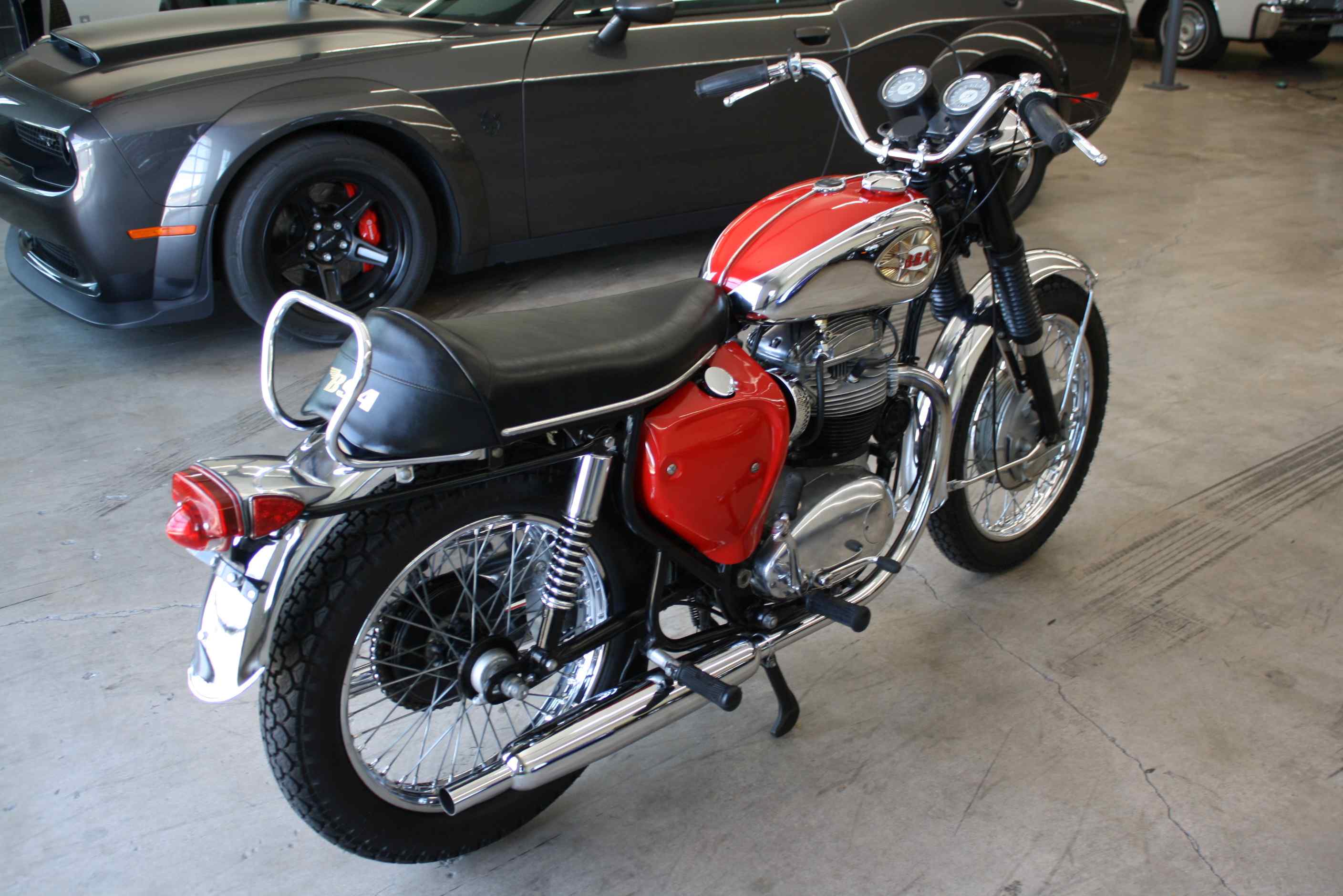 1968 BSA A65 Lightning 650.