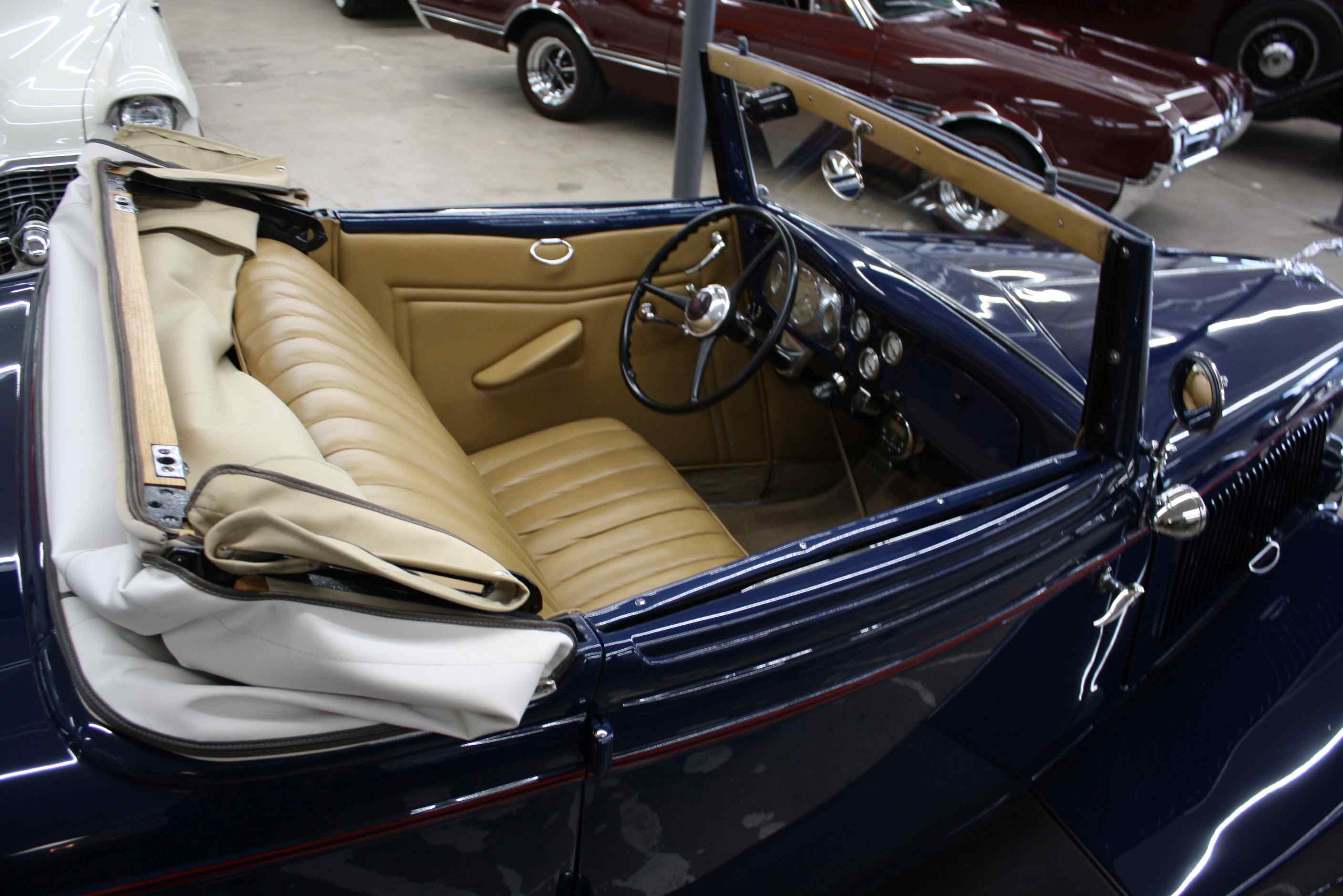 1933 Ford Cabriolet.