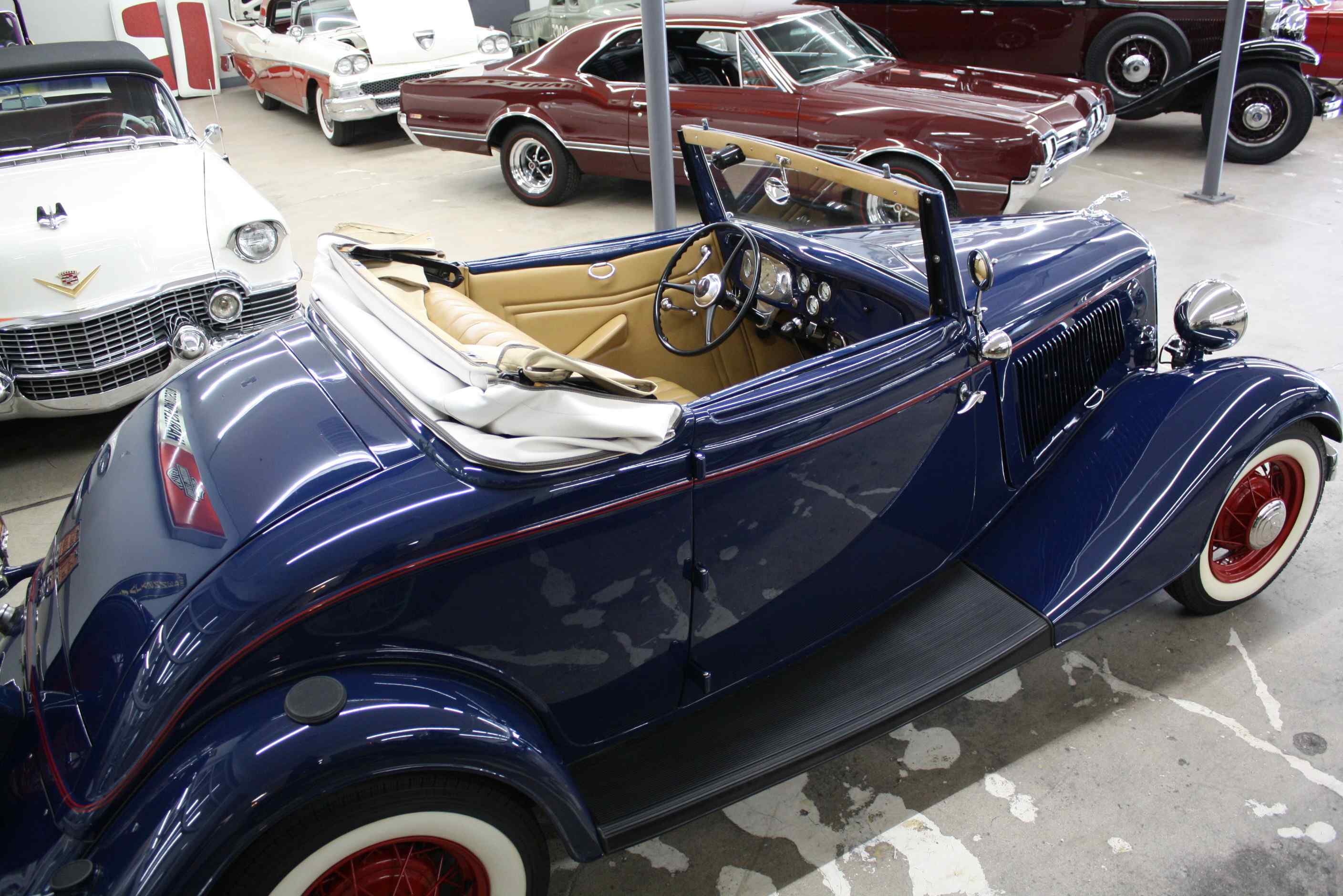 1933 Ford Cabriolet.