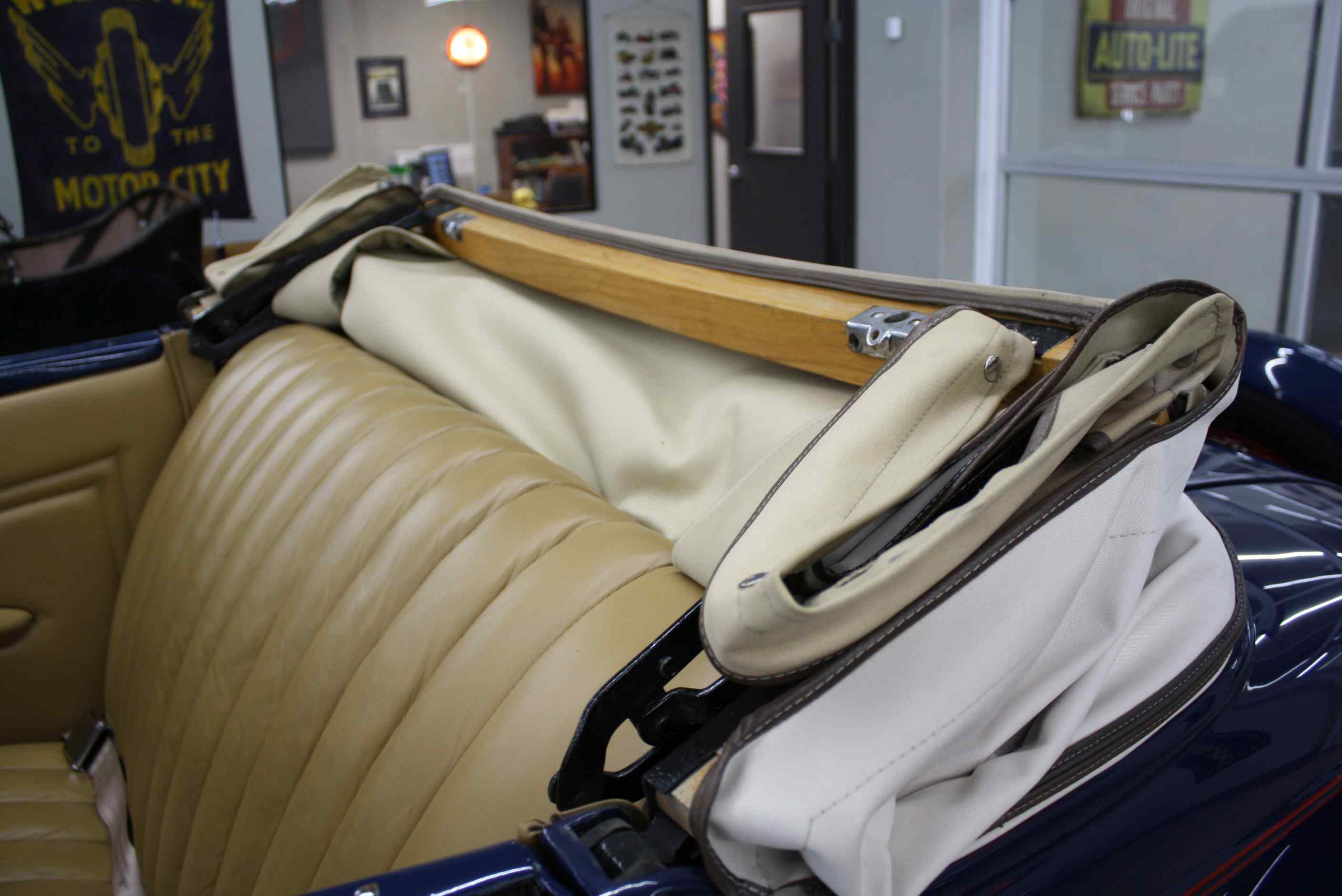 1933 Ford Cabriolet.