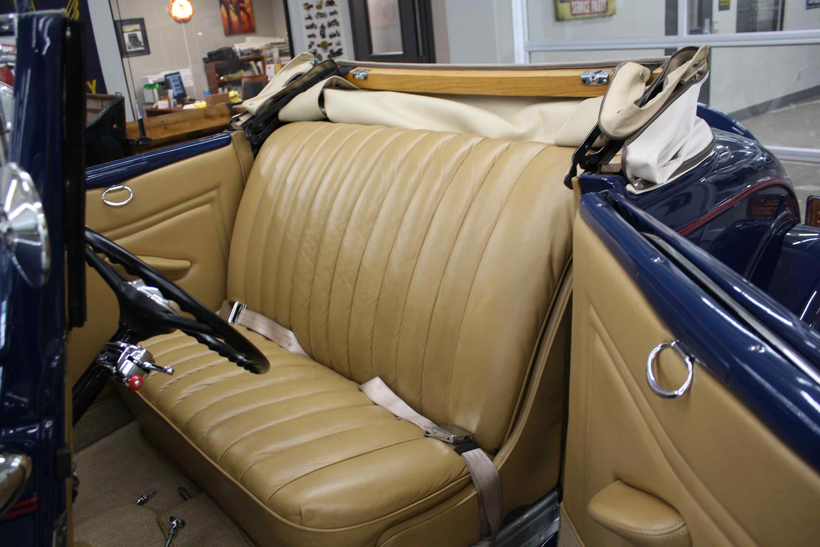 1933 Ford Cabriolet.
