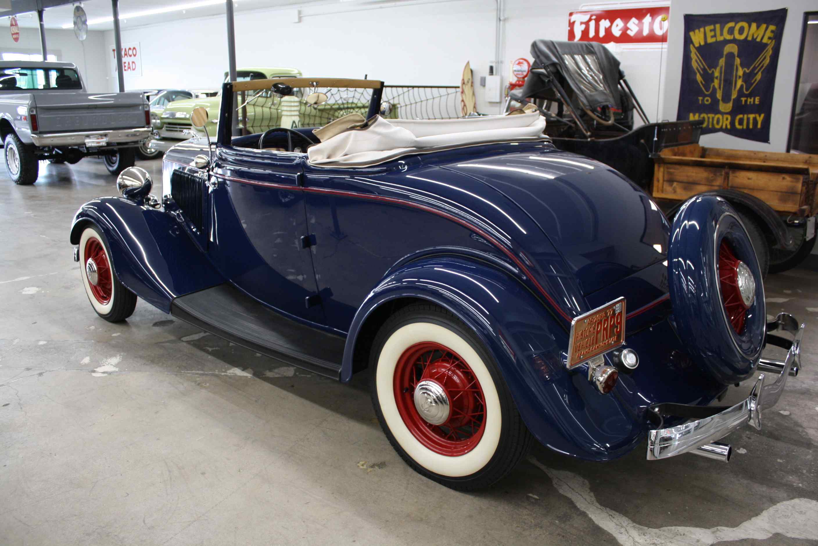 1933 Ford Cabriolet.
