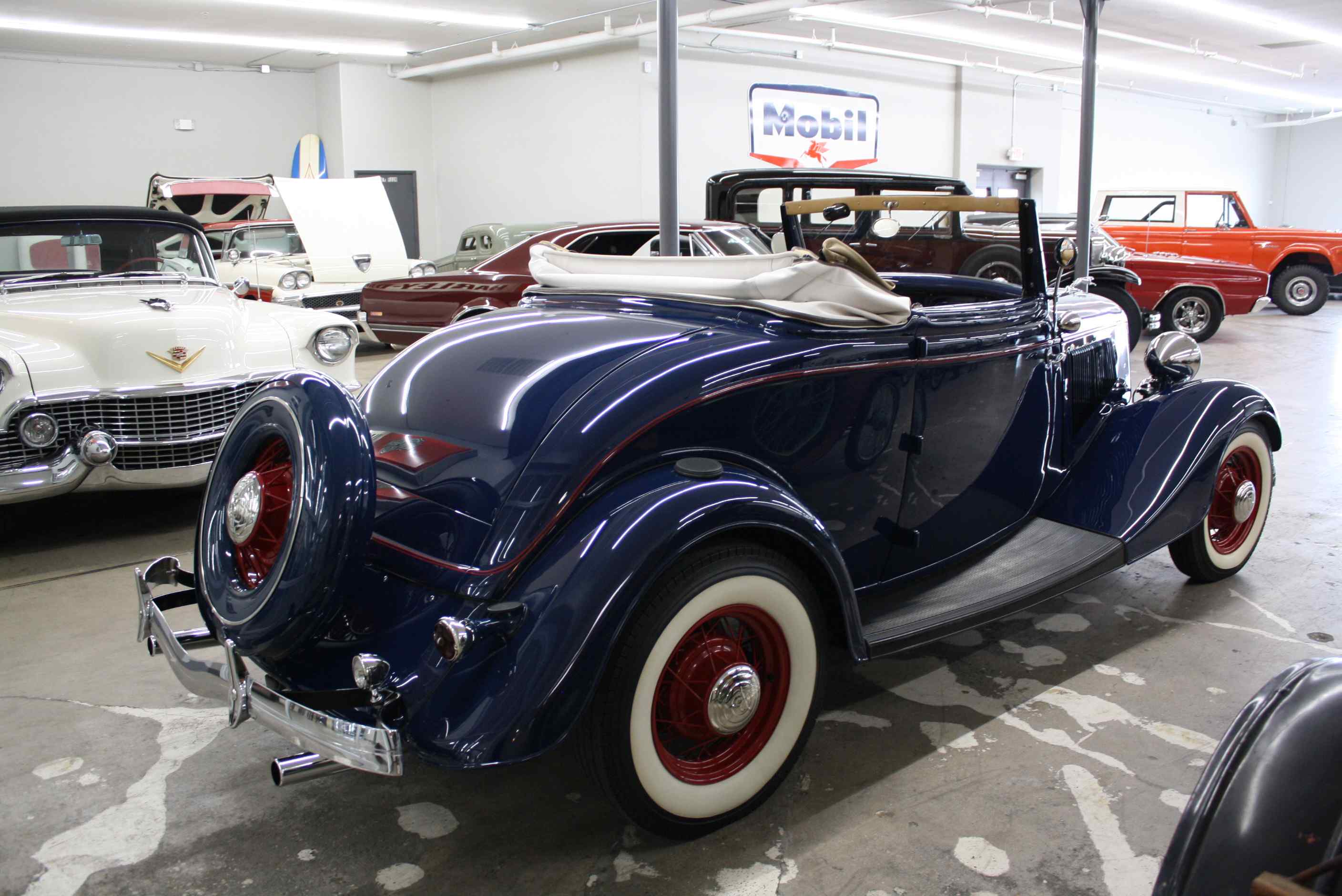 1933 Ford Cabriolet.
