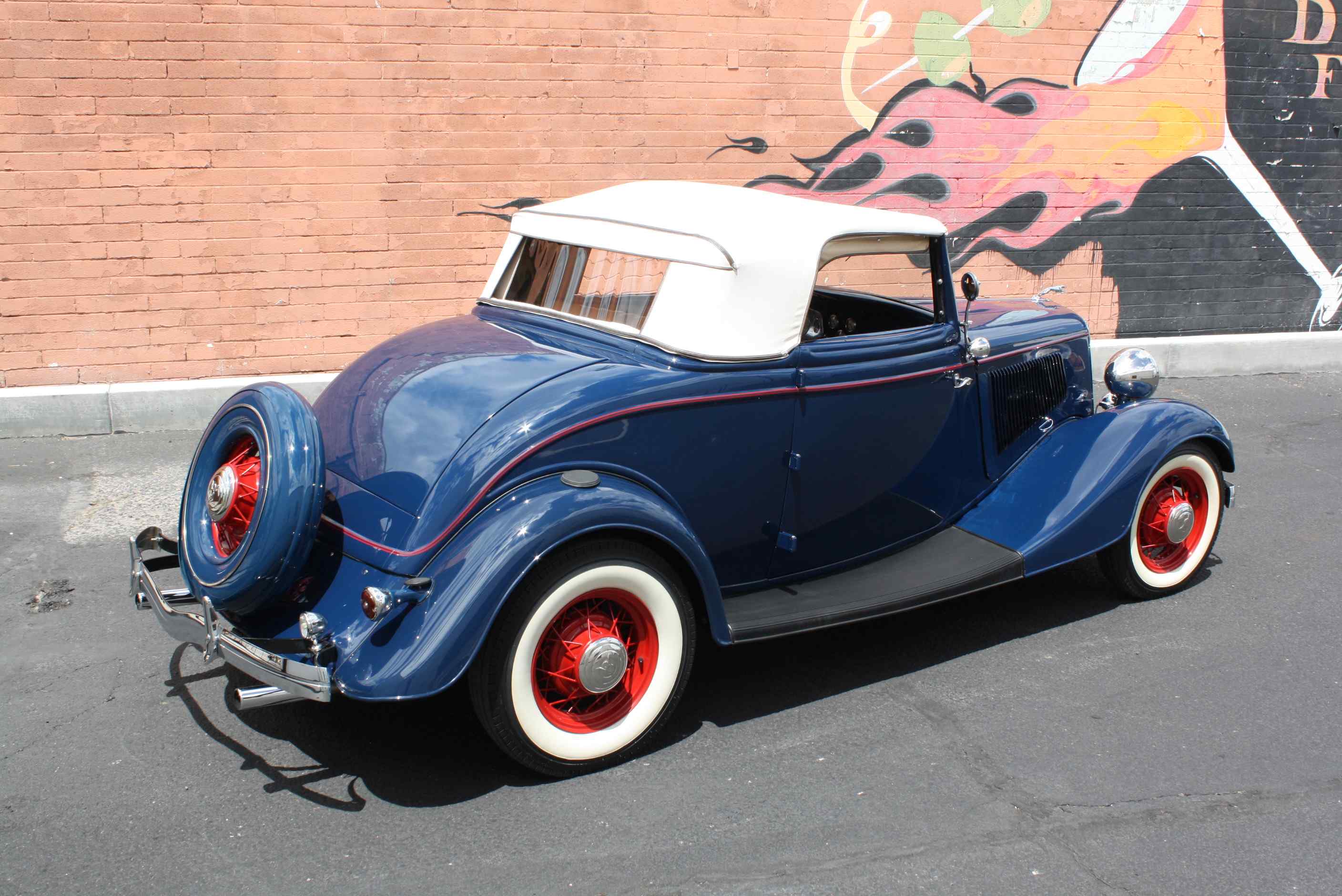 1933 Ford Cabriolet.
