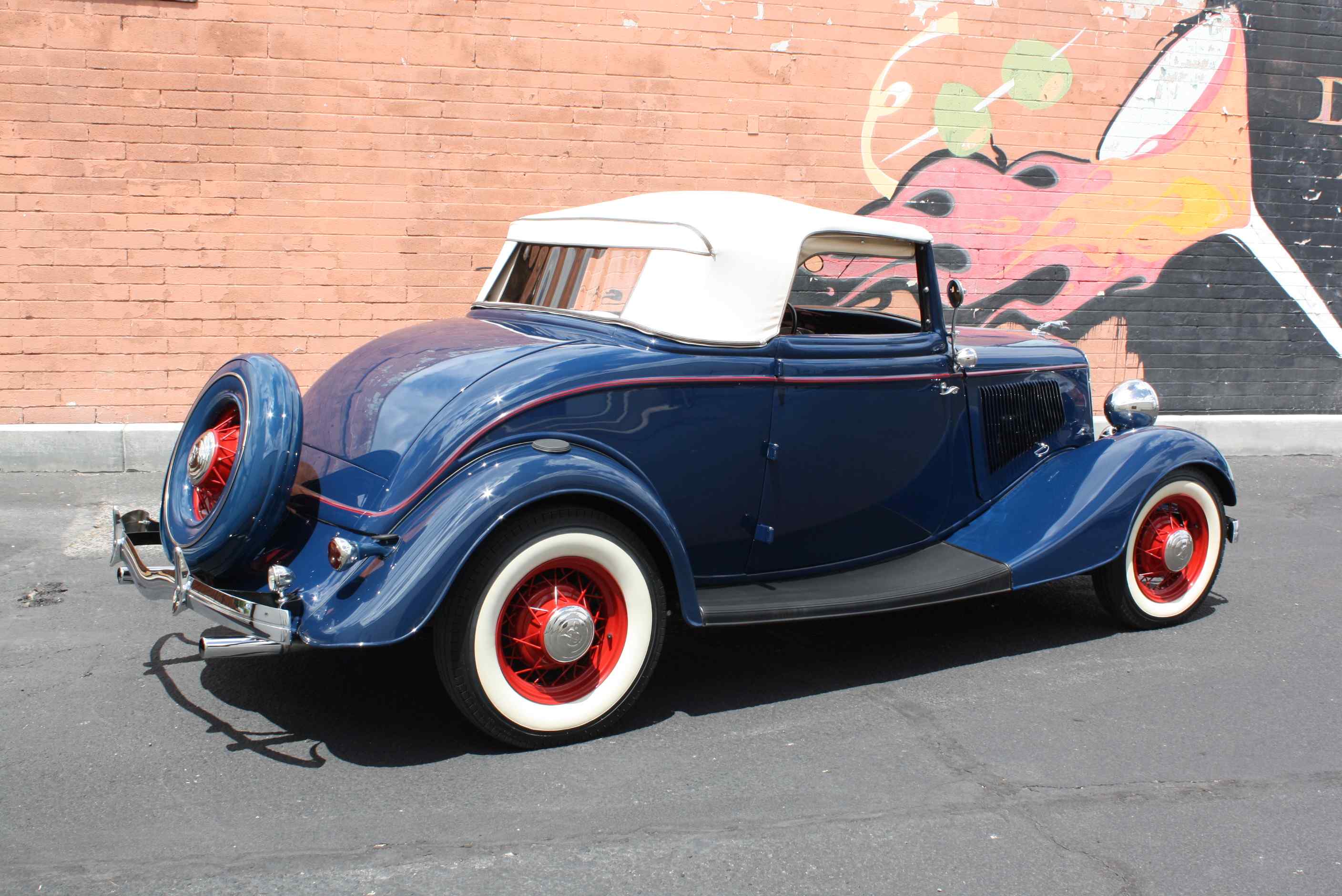 1933 Ford Cabriolet.
