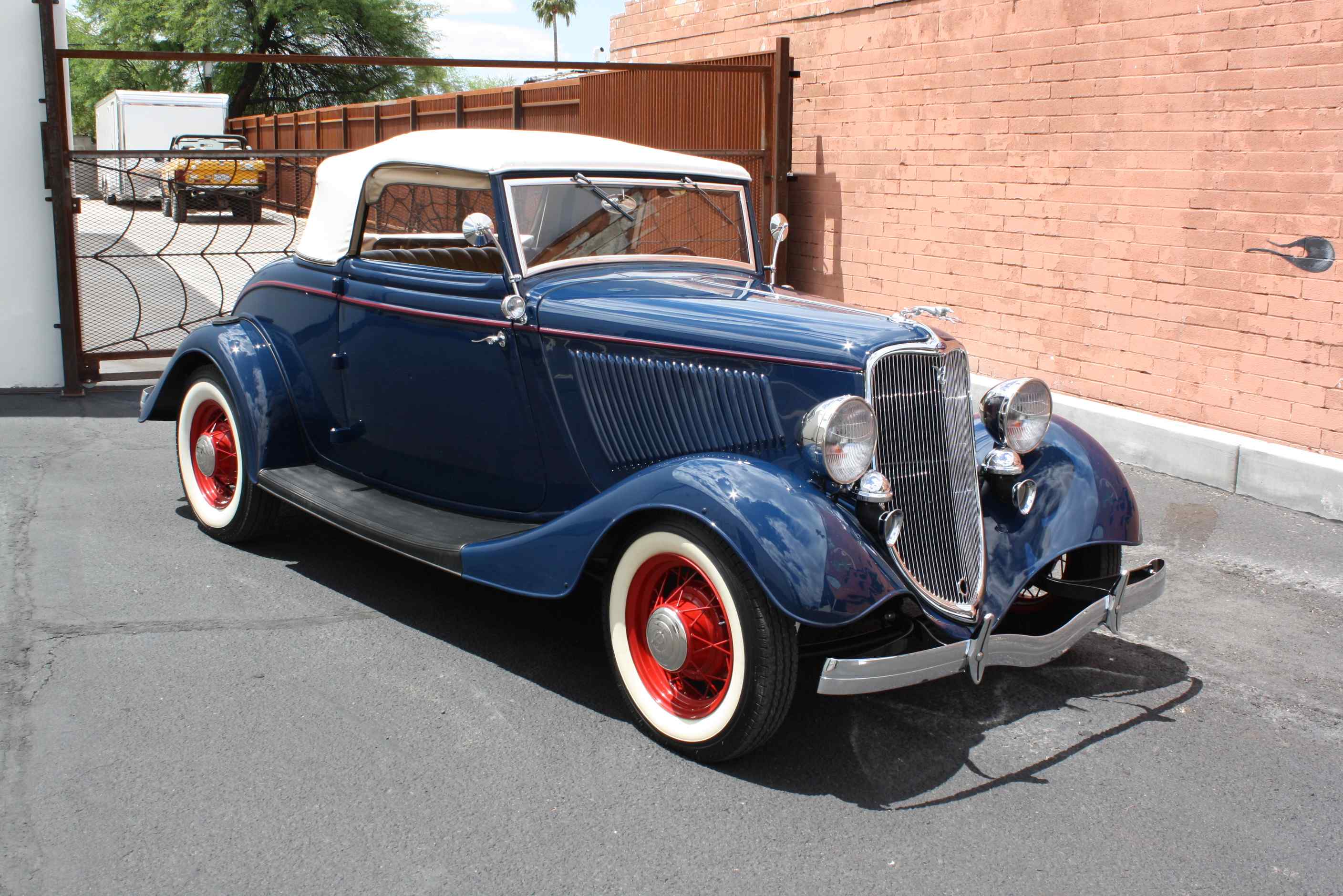 1933 Ford Cabriolet.