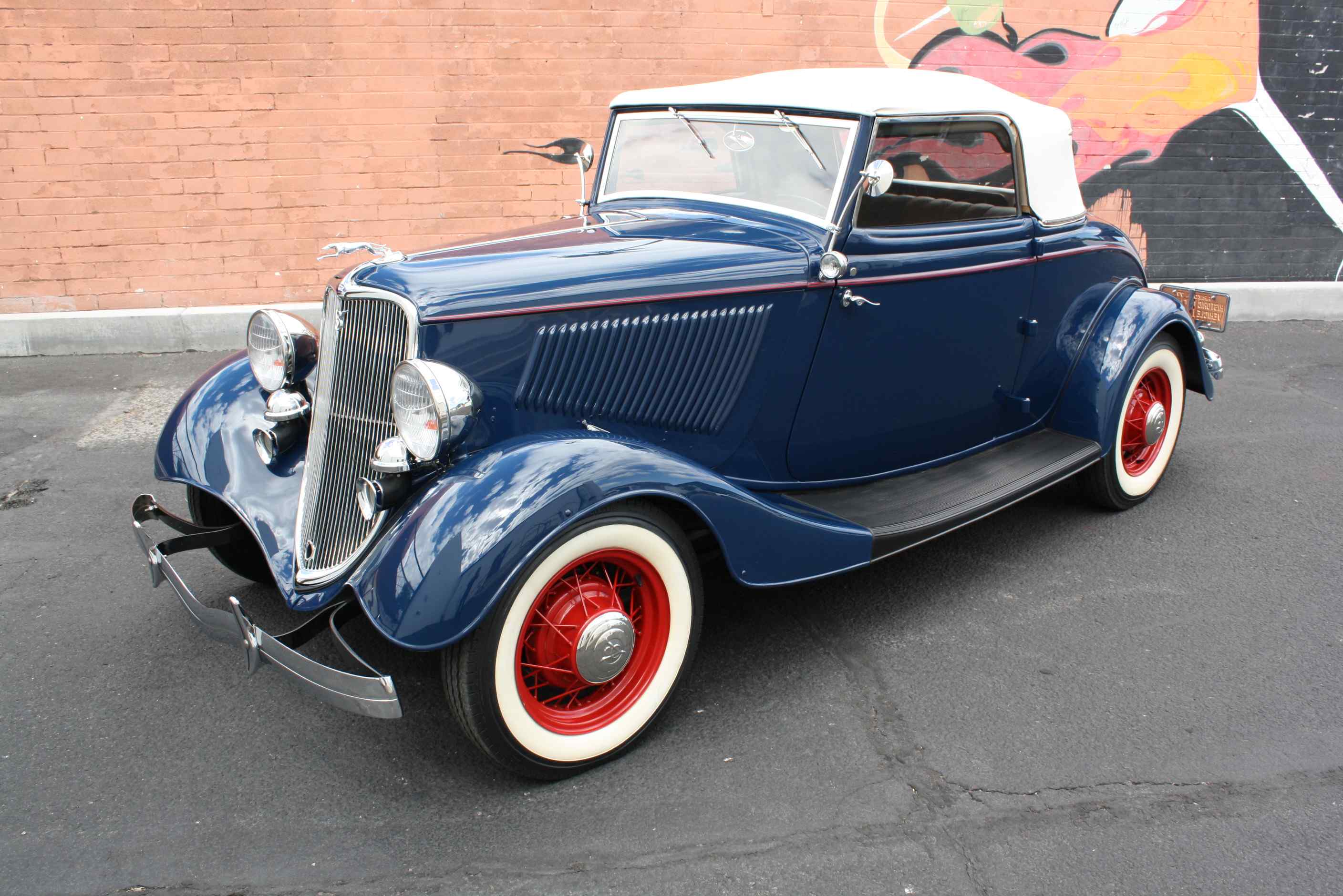 1933 Ford Cabriolet.