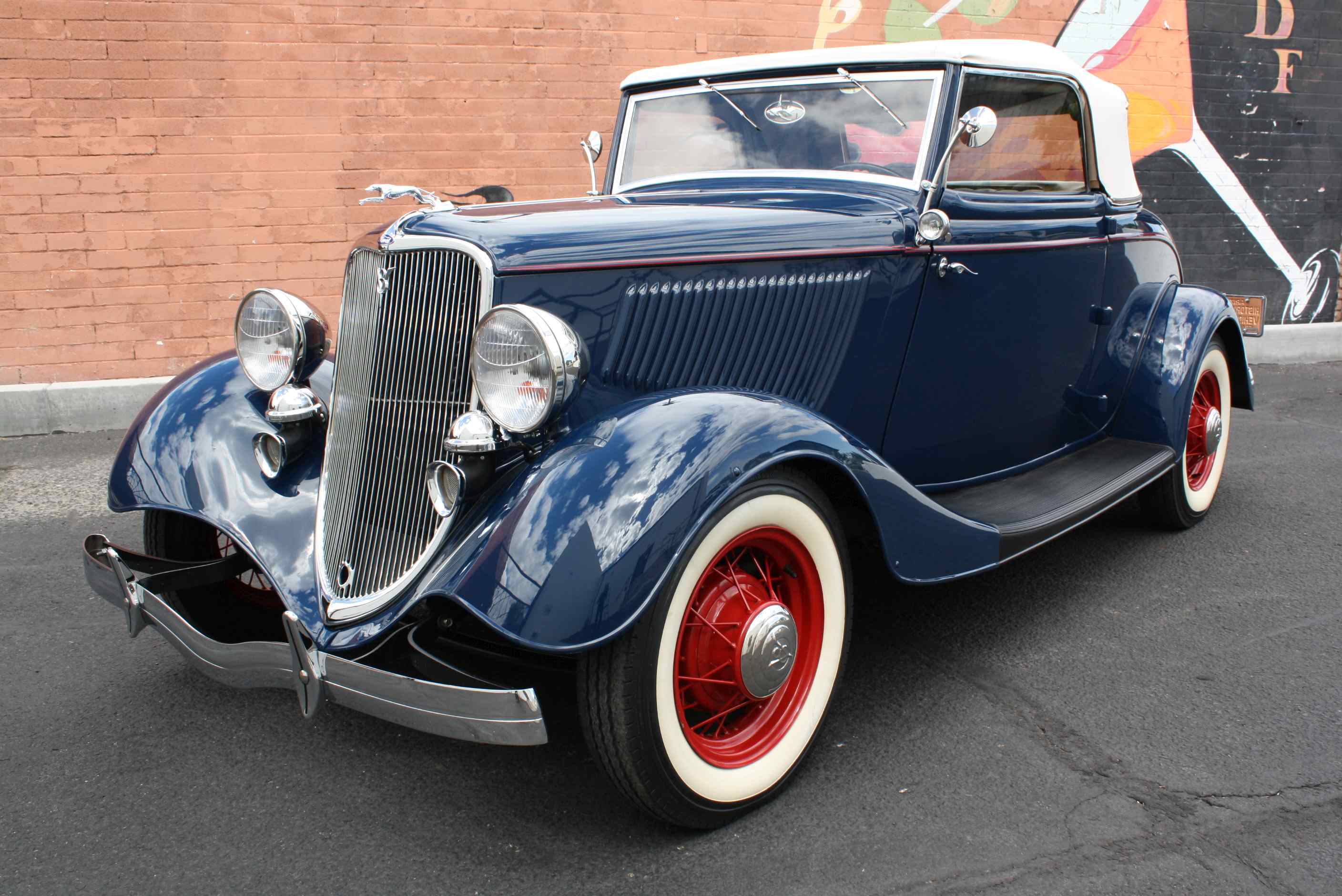 1933 Ford Cabriolet.