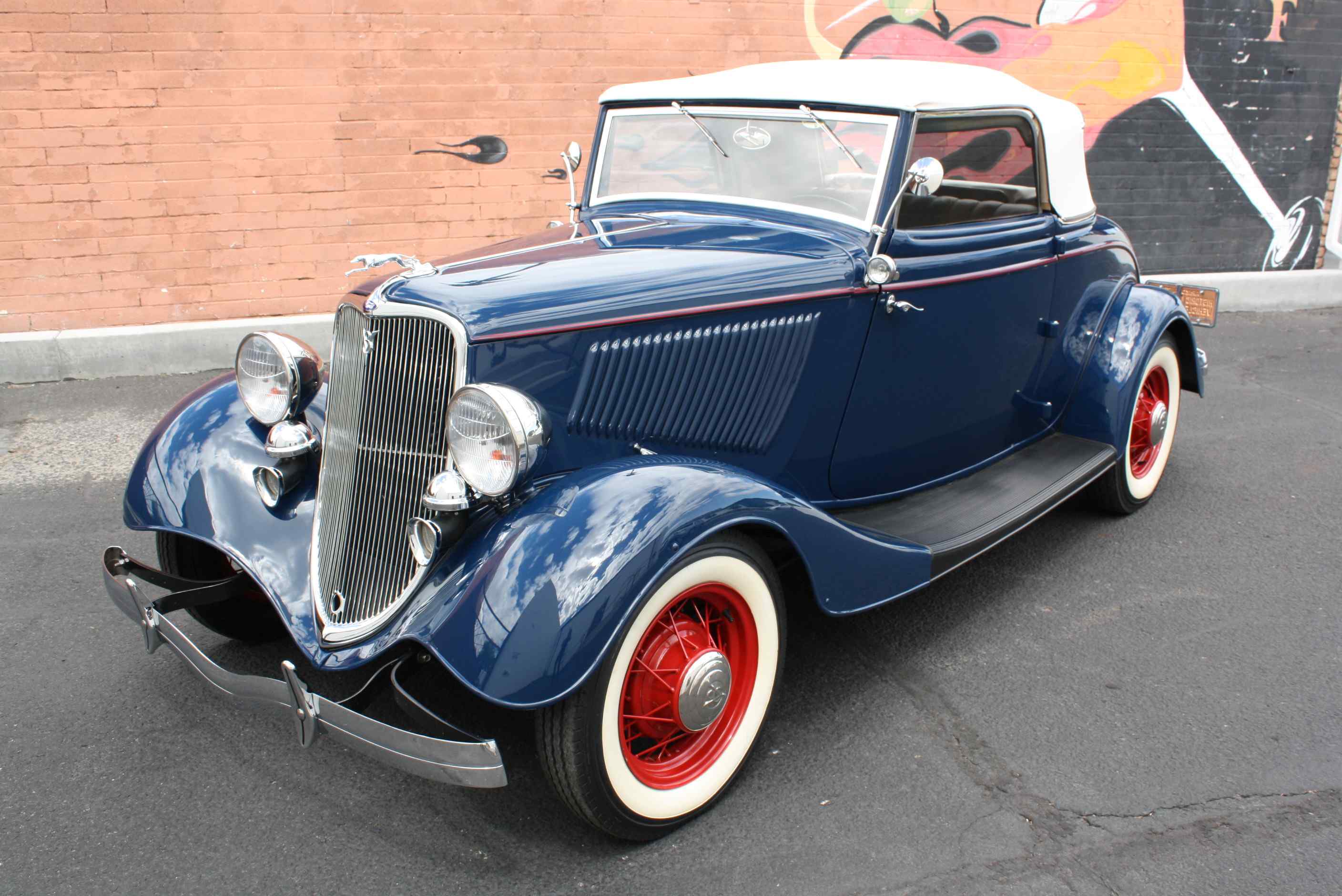 1933 Ford Cabriolet.