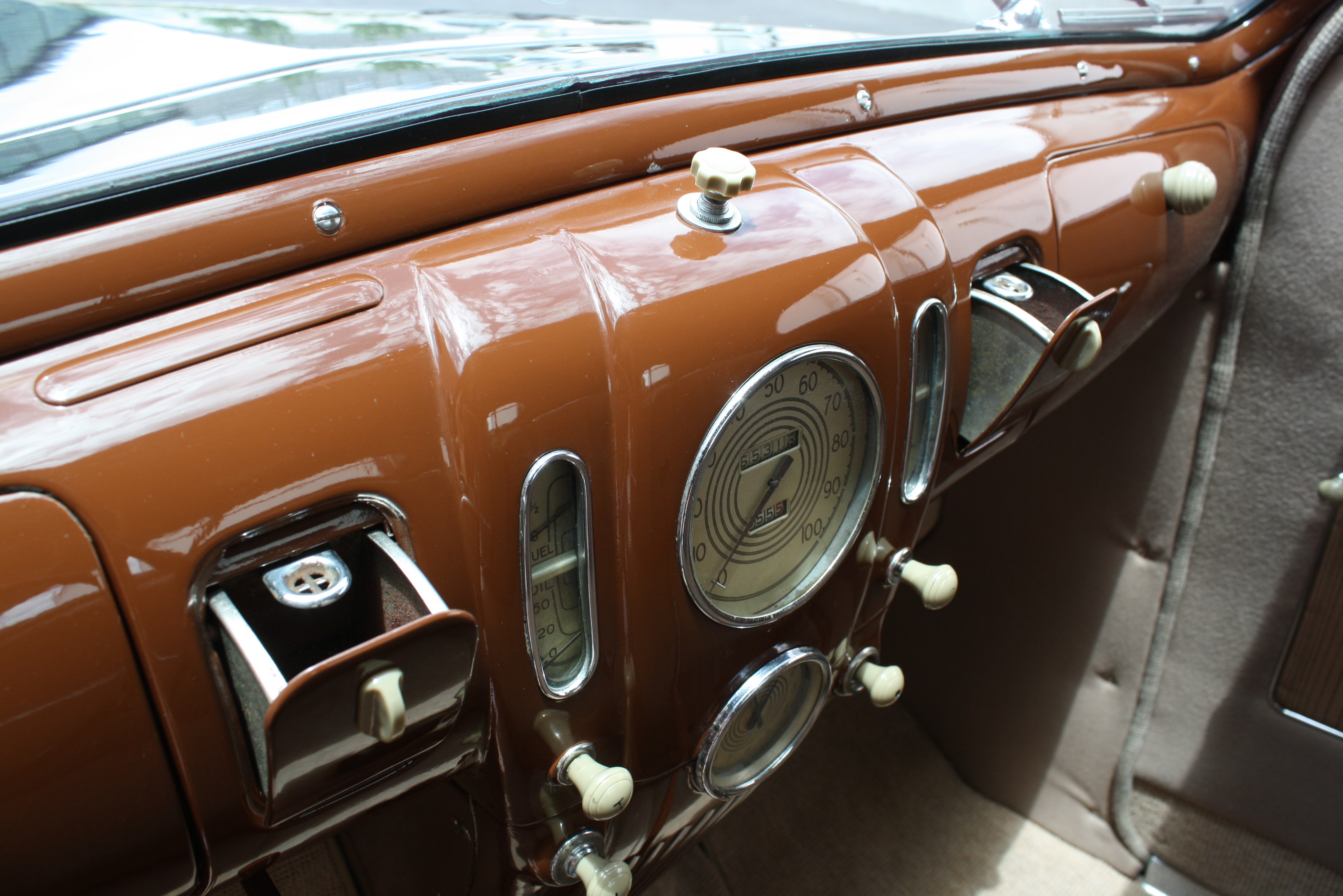 1937 Lincoln Zephyr 3 window coupe.