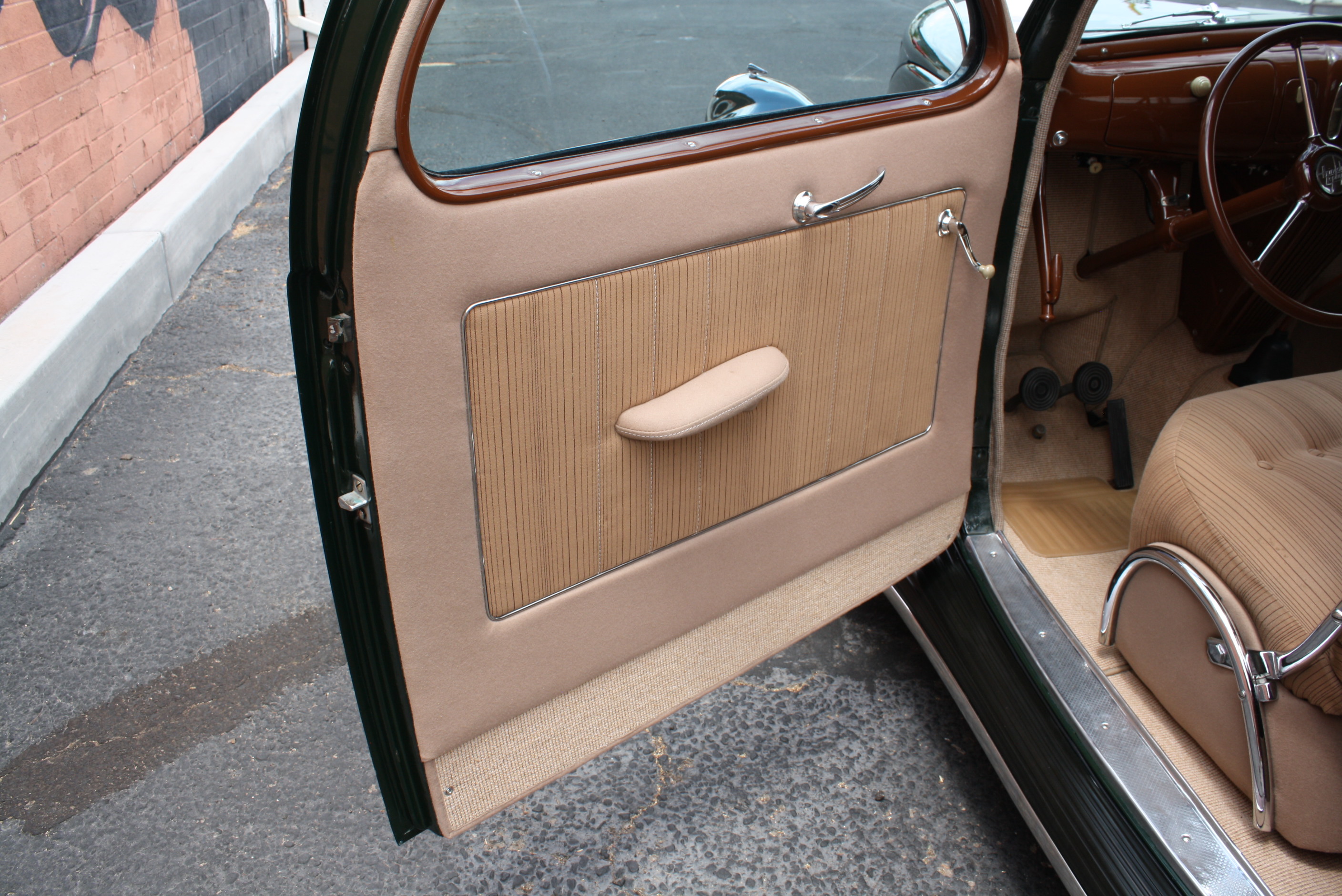 1937 Lincoln Zephyr 3 window coupe.