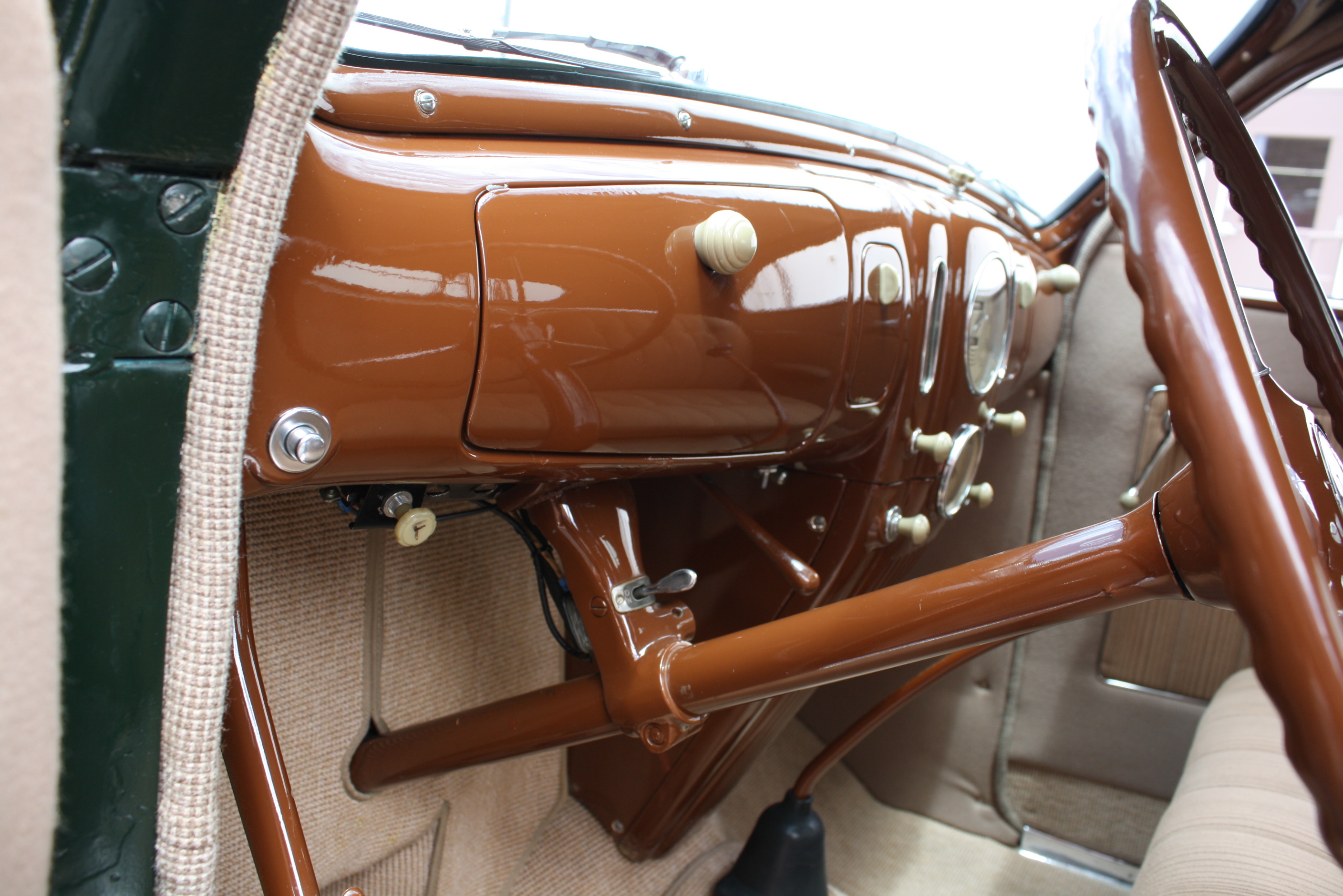 1937 Lincoln Zephyr 3 window coupe.