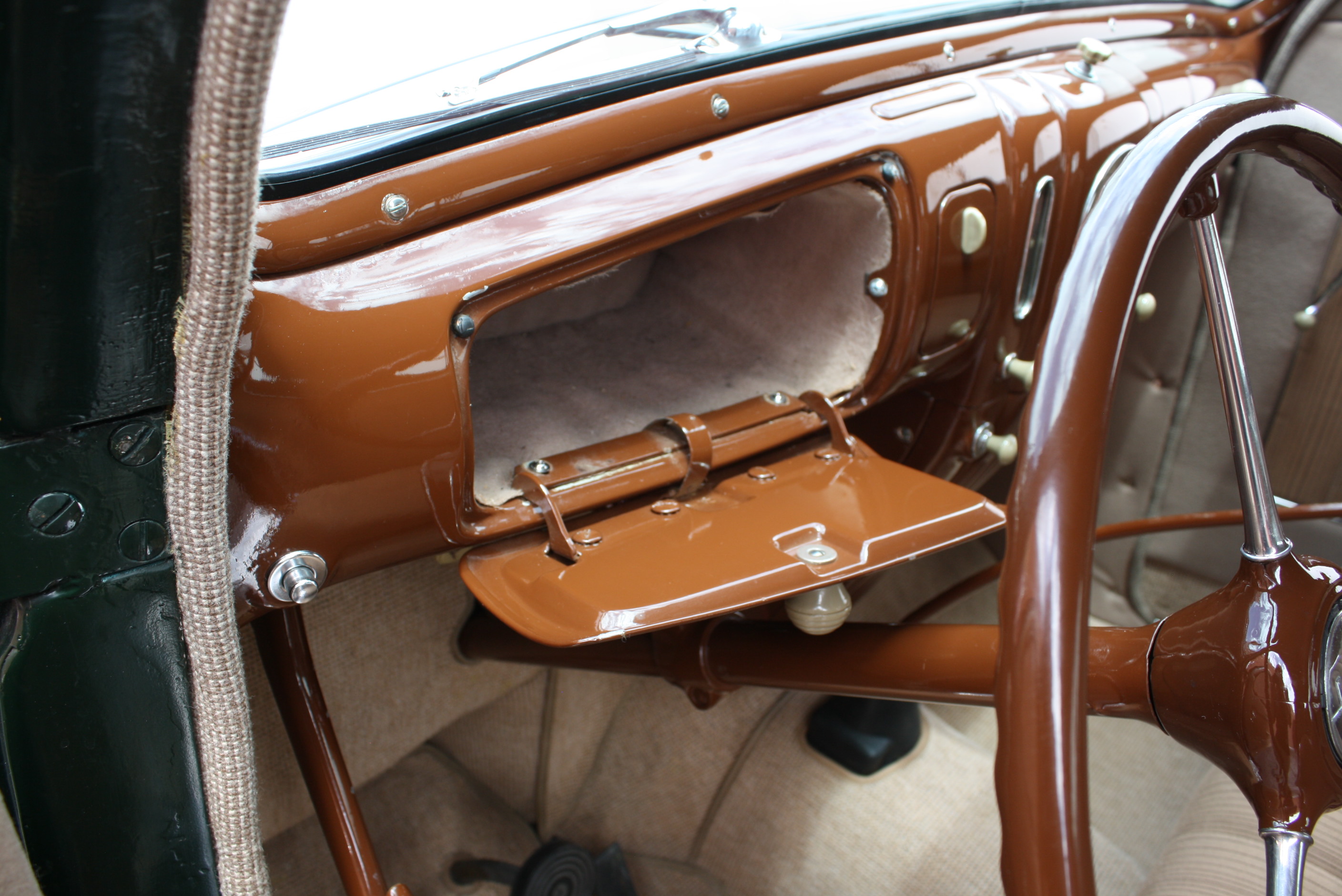 1937 Lincoln Zephyr 3 window coupe.