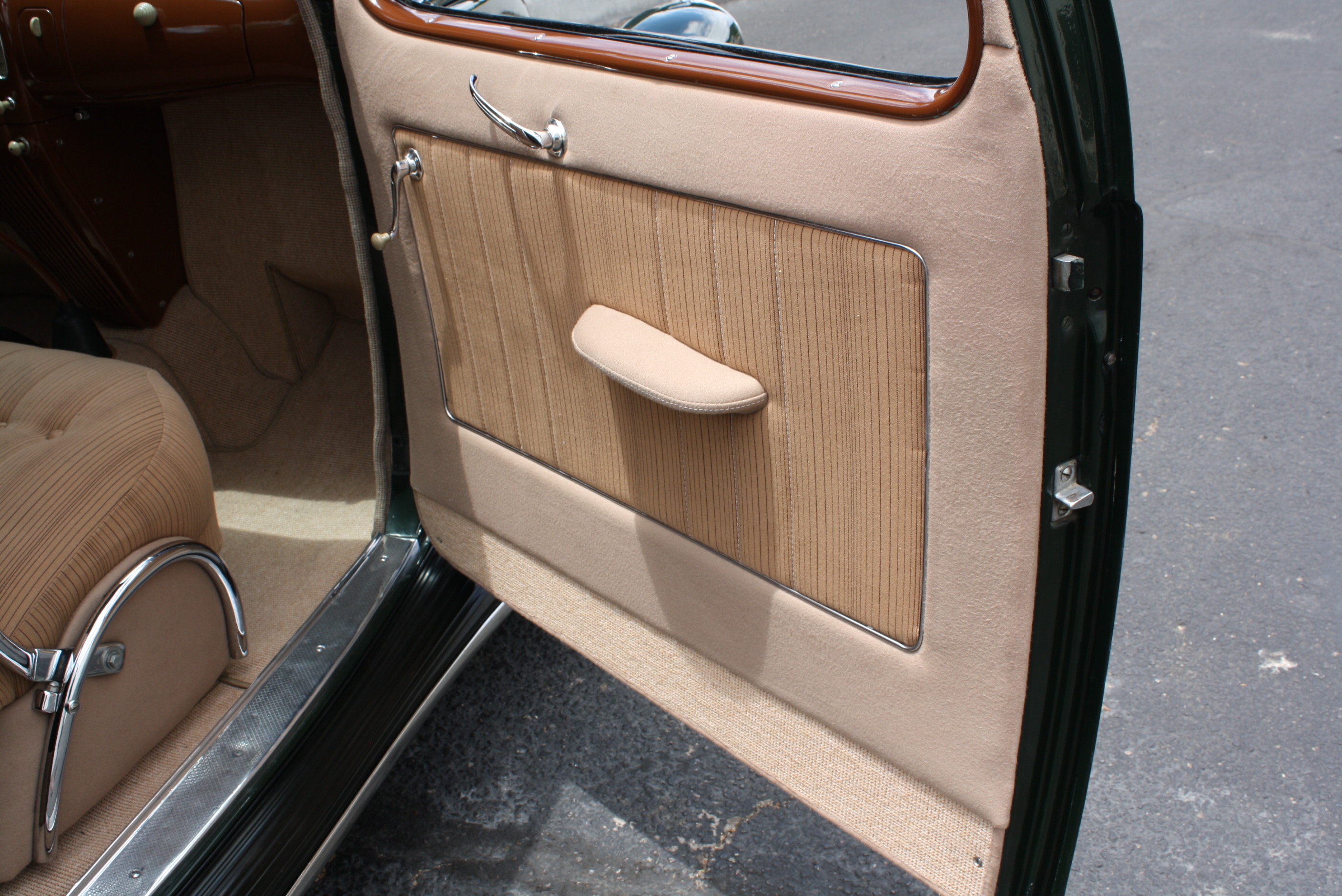 1937 Lincoln Zephyr 3 window coupe.