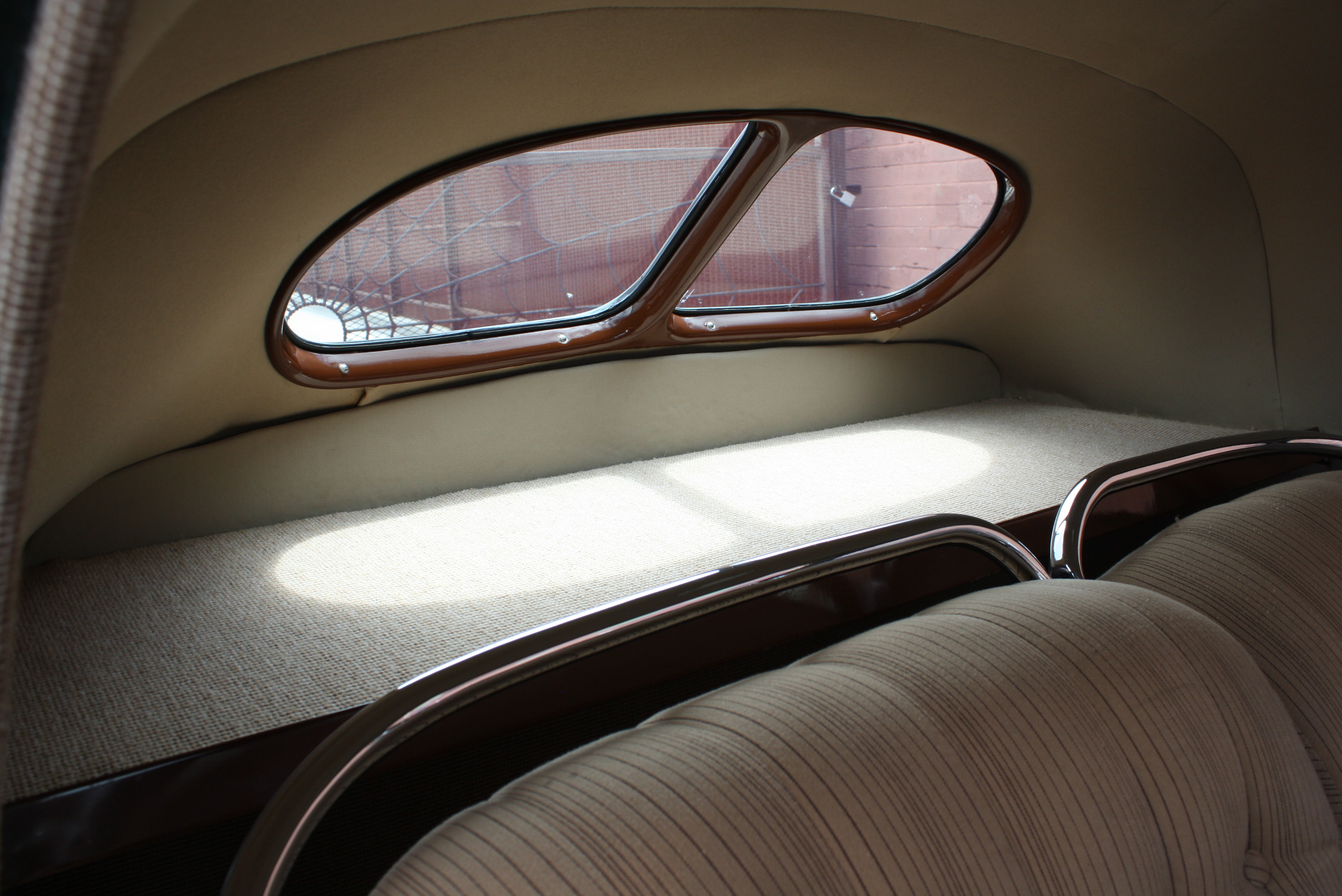 1937 Lincoln Zephyr 3 window coupe.
