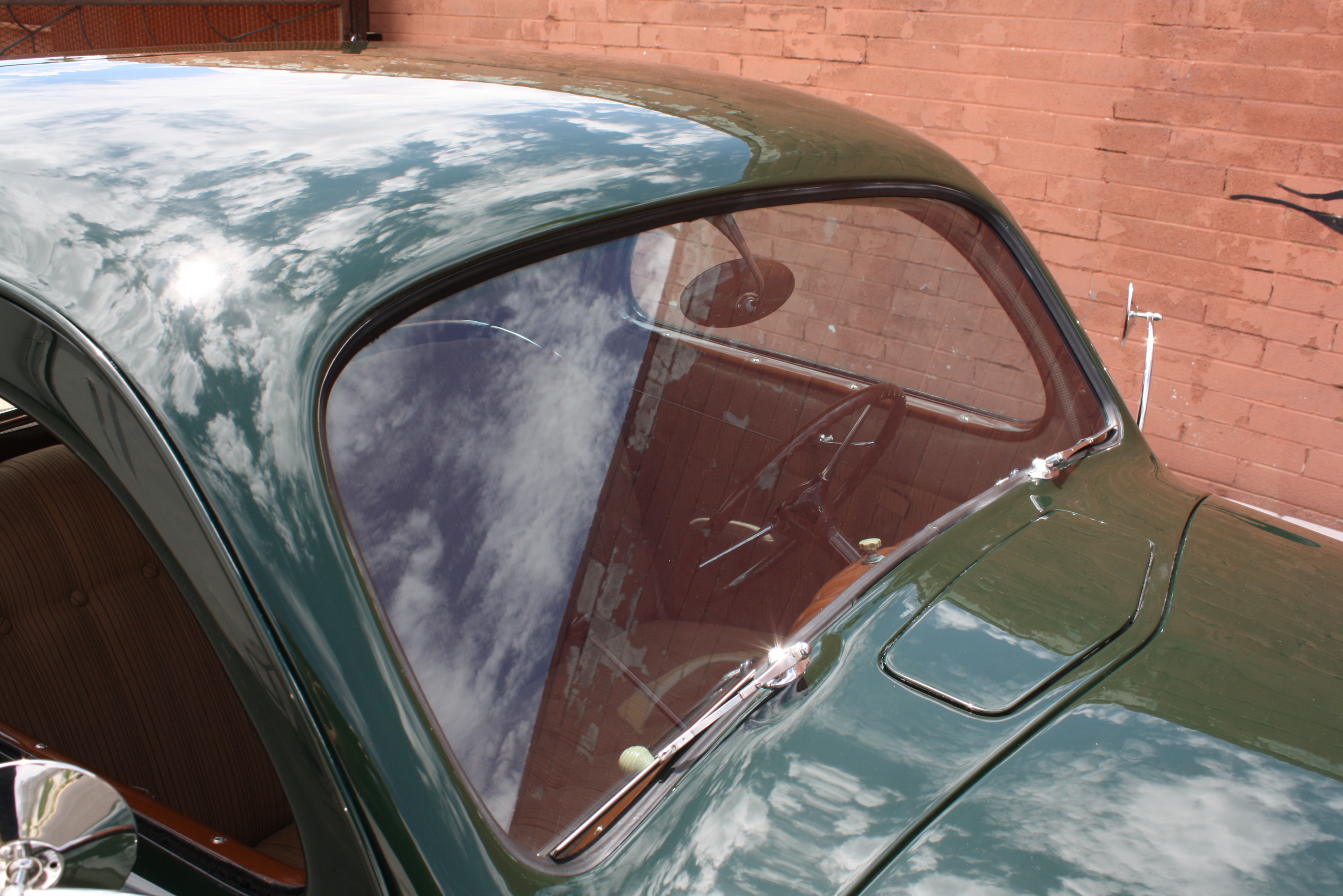 1937 Lincoln Zephyr 3 window coupe.