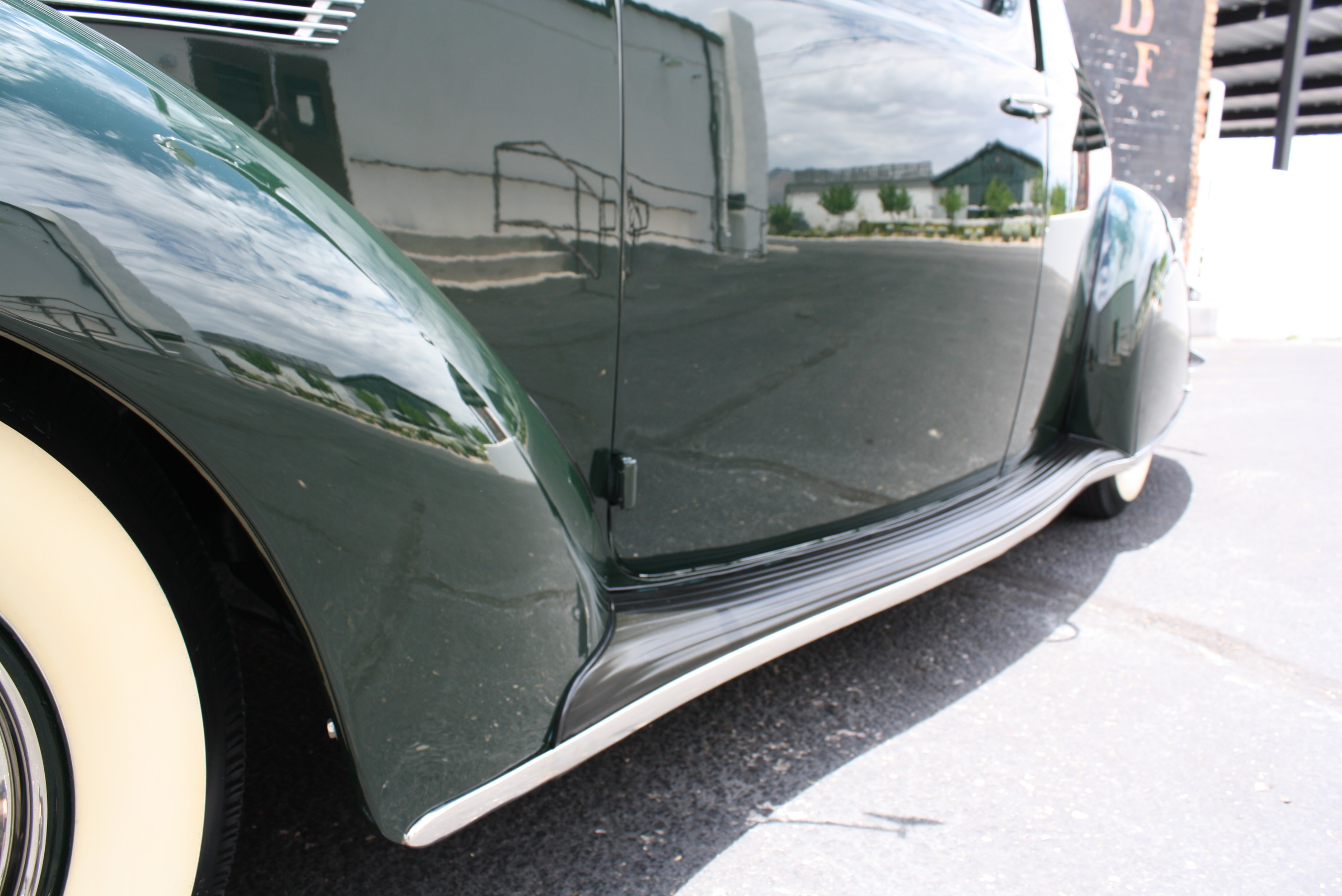1937 Lincoln Zephyr 3 window coupe.