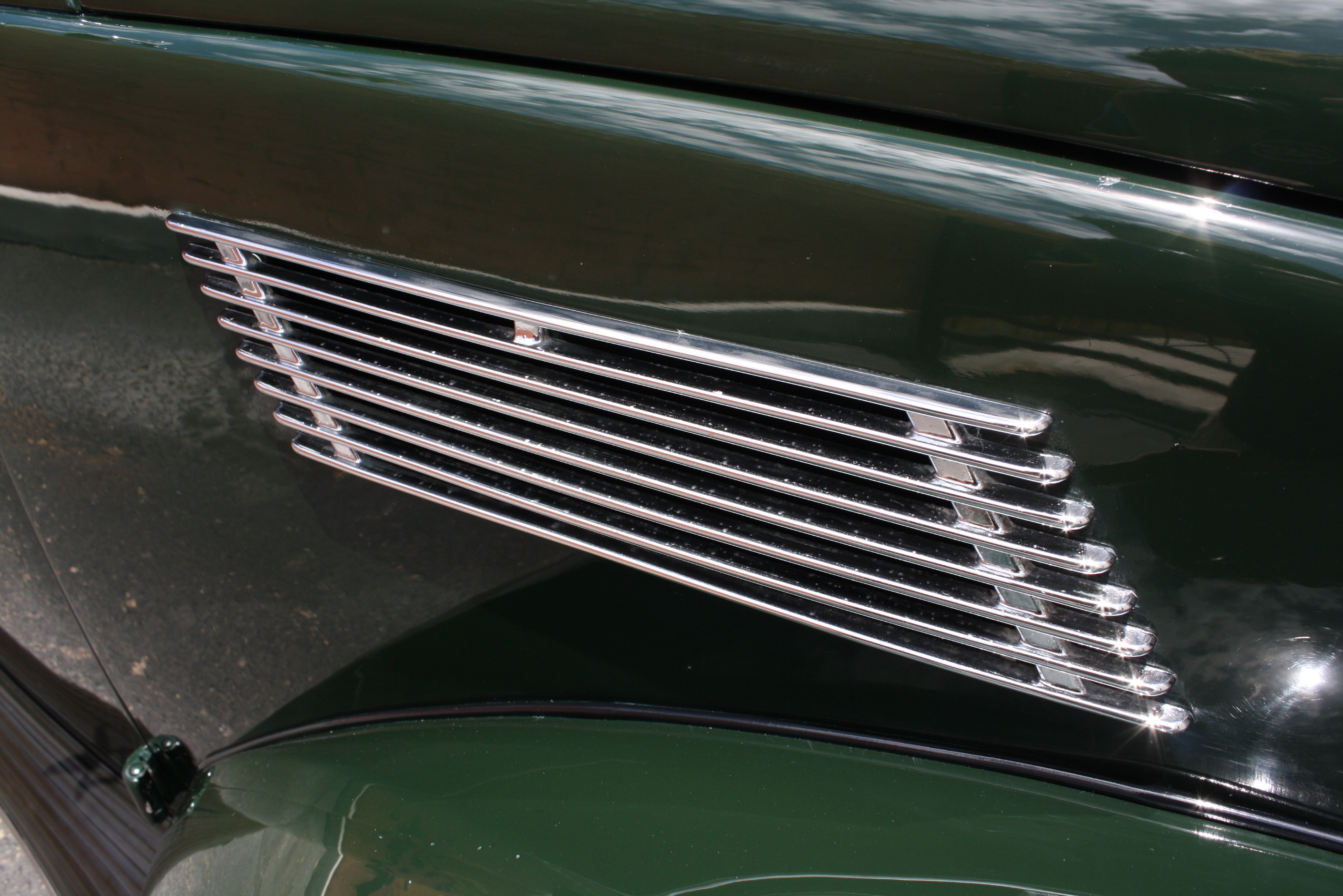 1937 Lincoln Zephyr 3 window coupe.