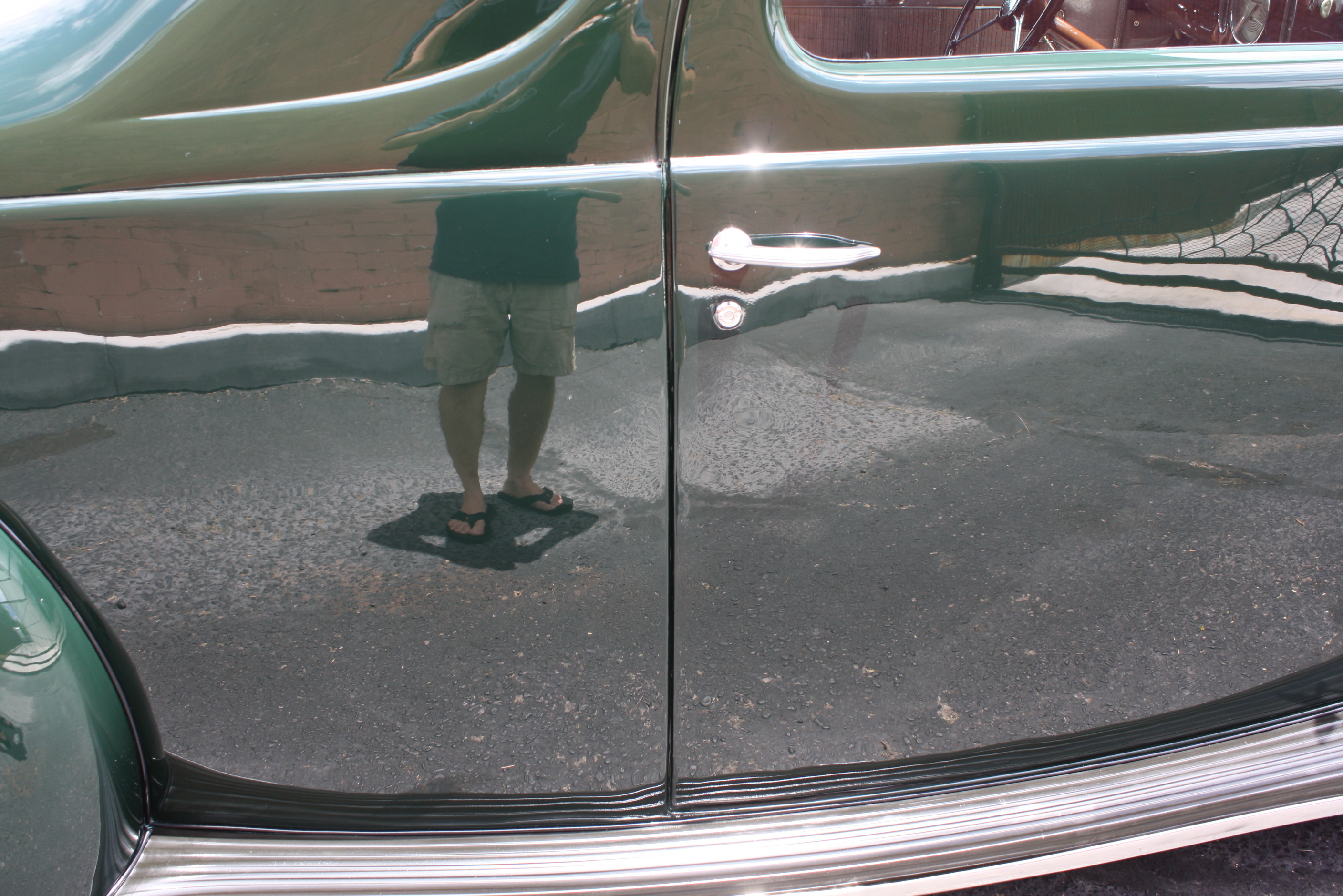 1937 Lincoln Zephyr 3 window coupe.