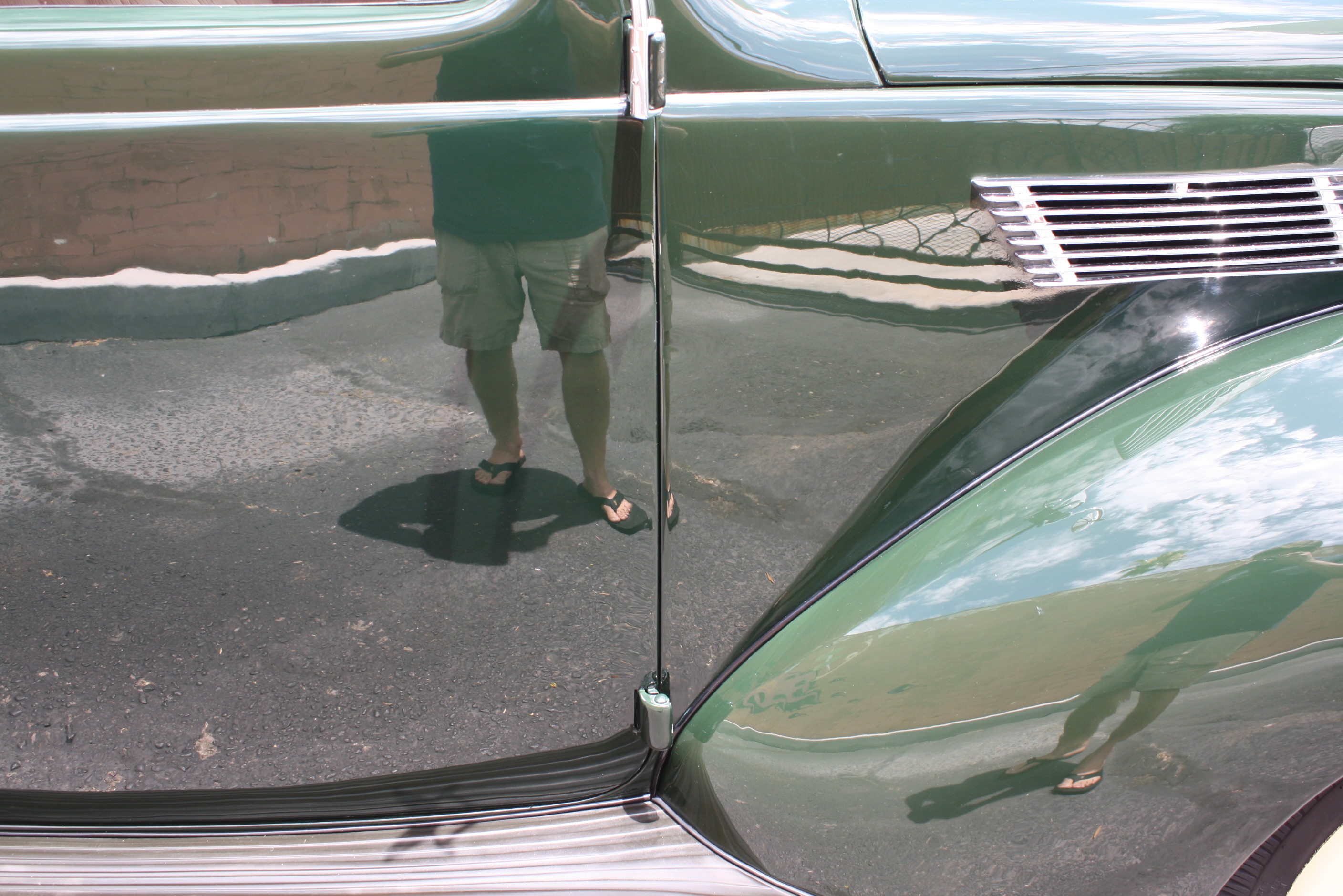 1937 Lincoln Zephyr 3 window coupe.