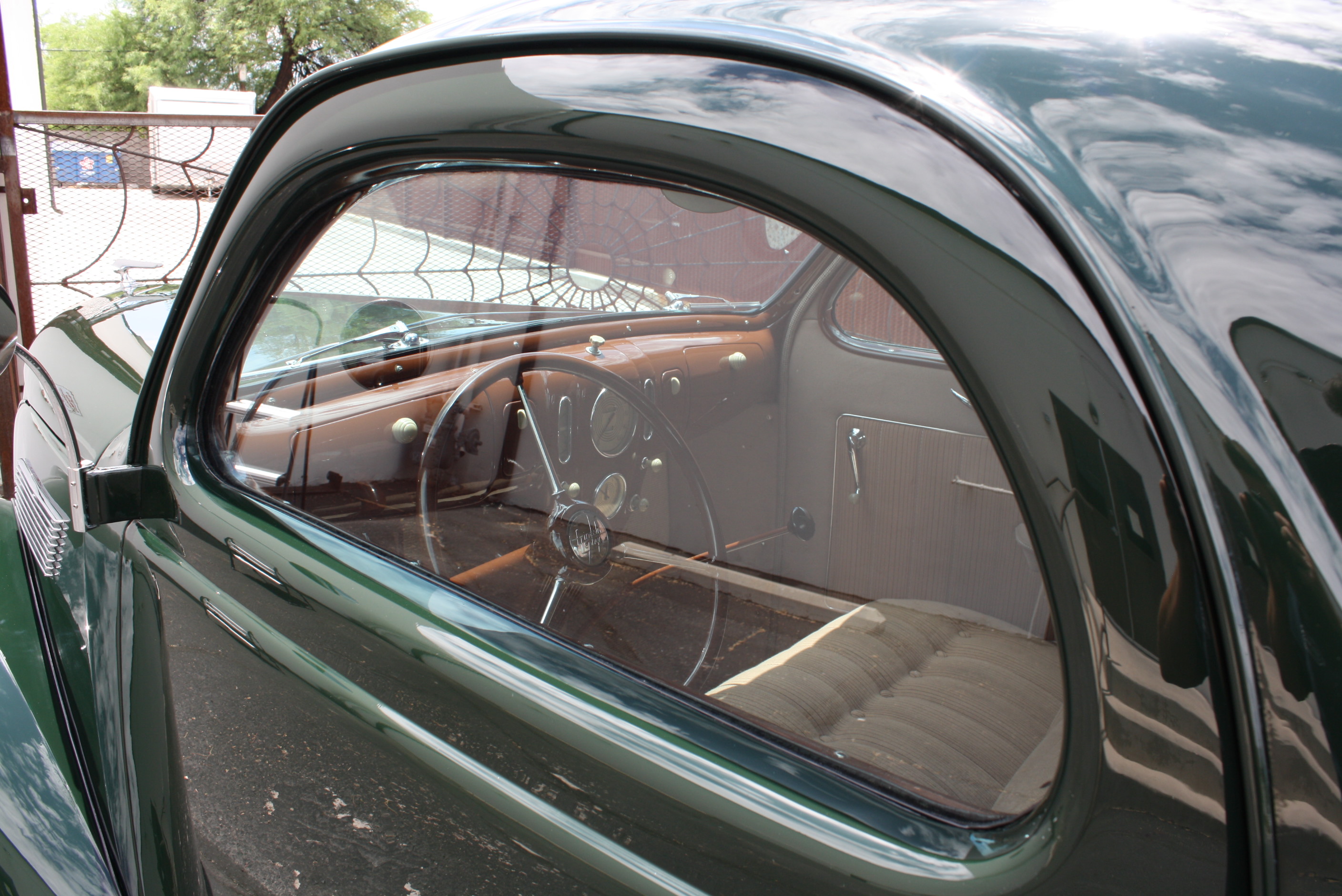 1937 Lincoln Zephyr 3 window coupe.