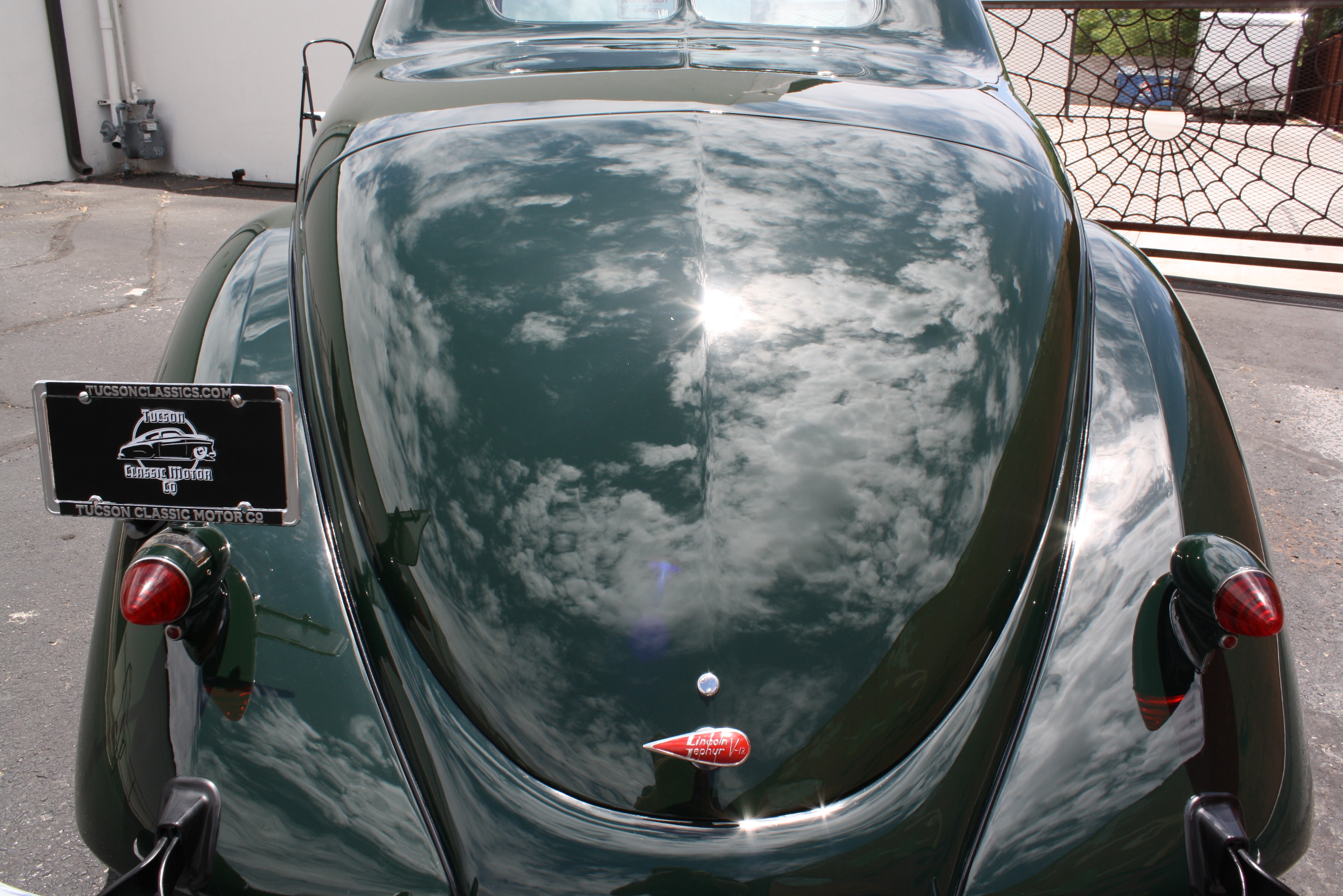 1937 Lincoln Zephyr 3 window coupe.