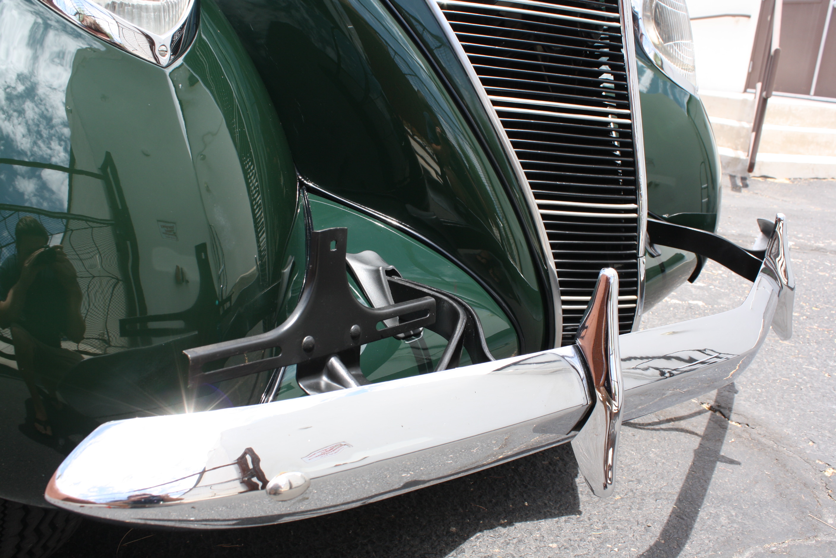 1937 Lincoln Zephyr 3 window coupe.