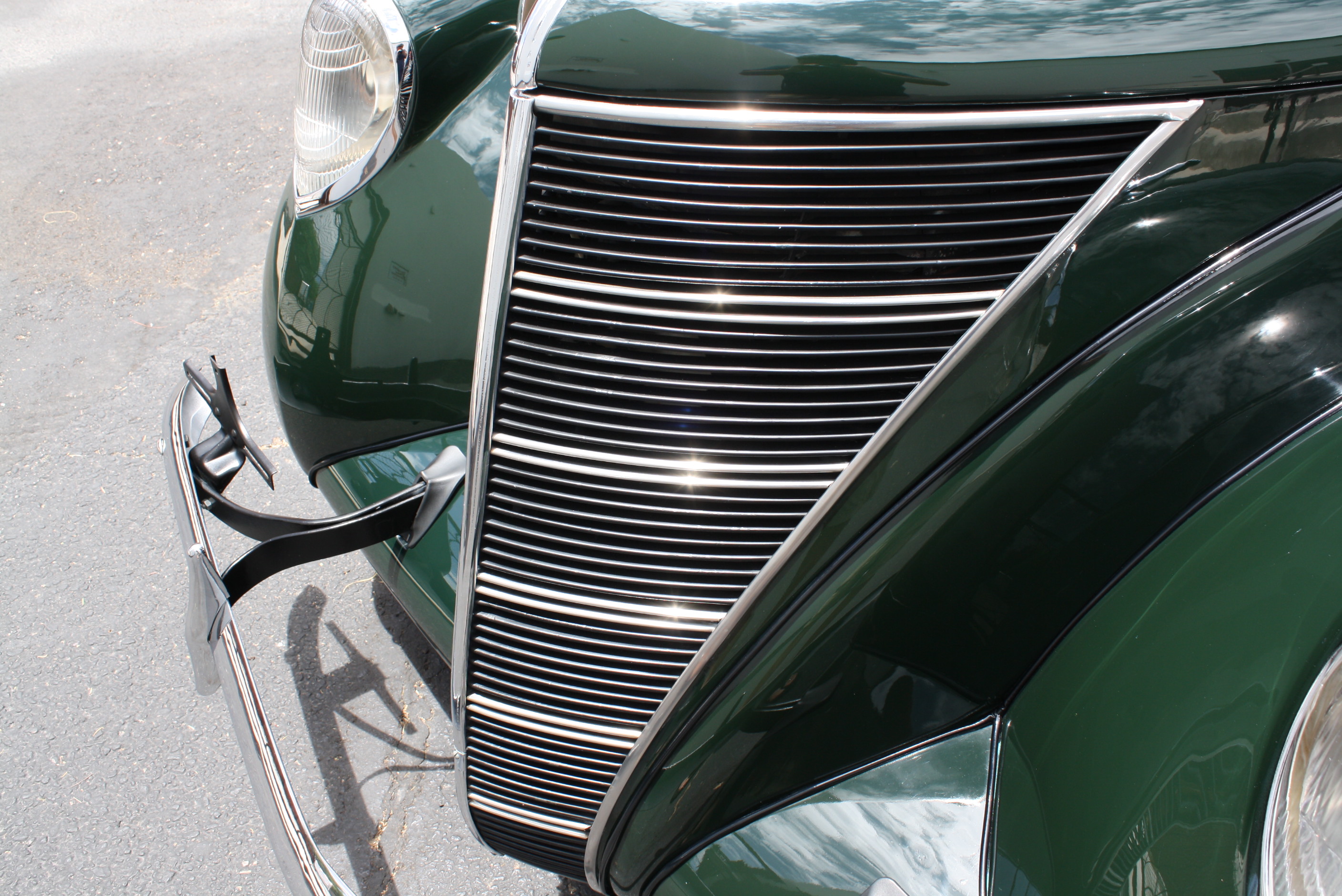 1937 Lincoln Zephyr 3 window coupe.