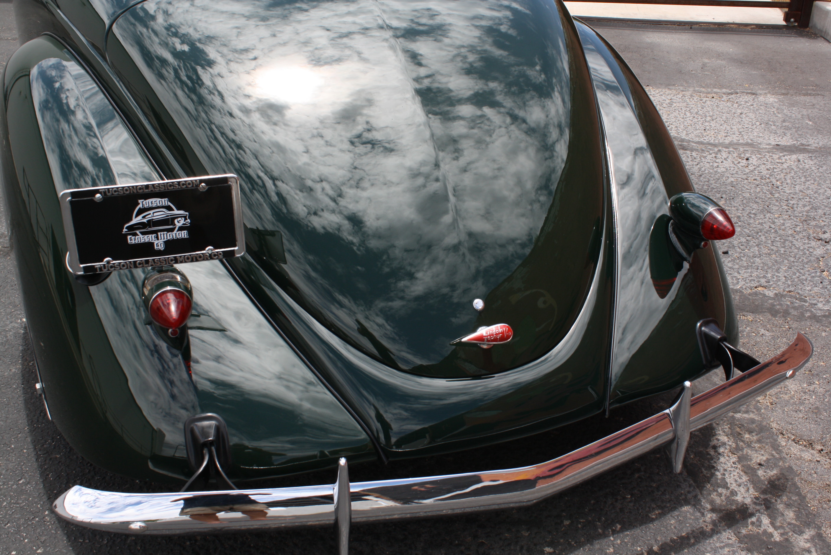 1937 Lincoln Zephyr 3 window coupe.