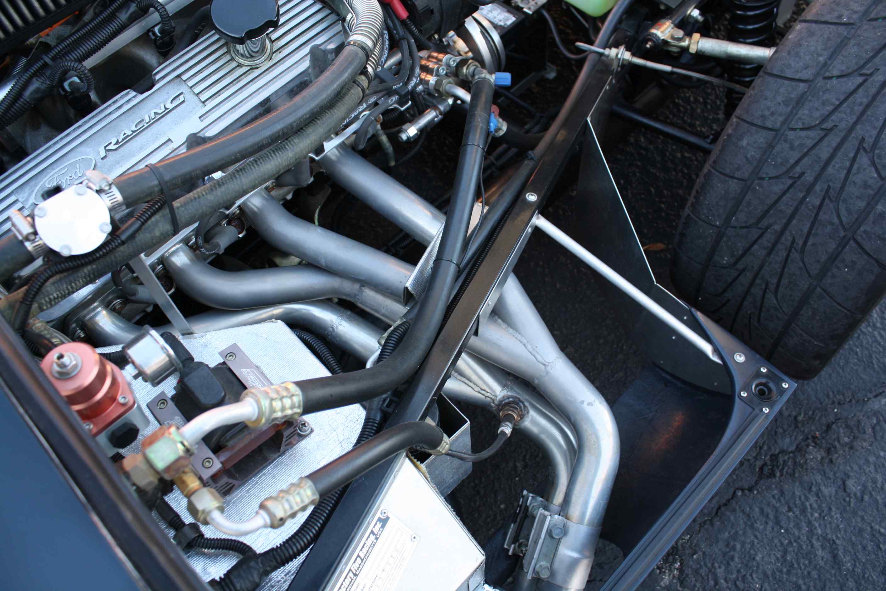 1965 Chelby Cobra Coupe by Factory Five Racing.