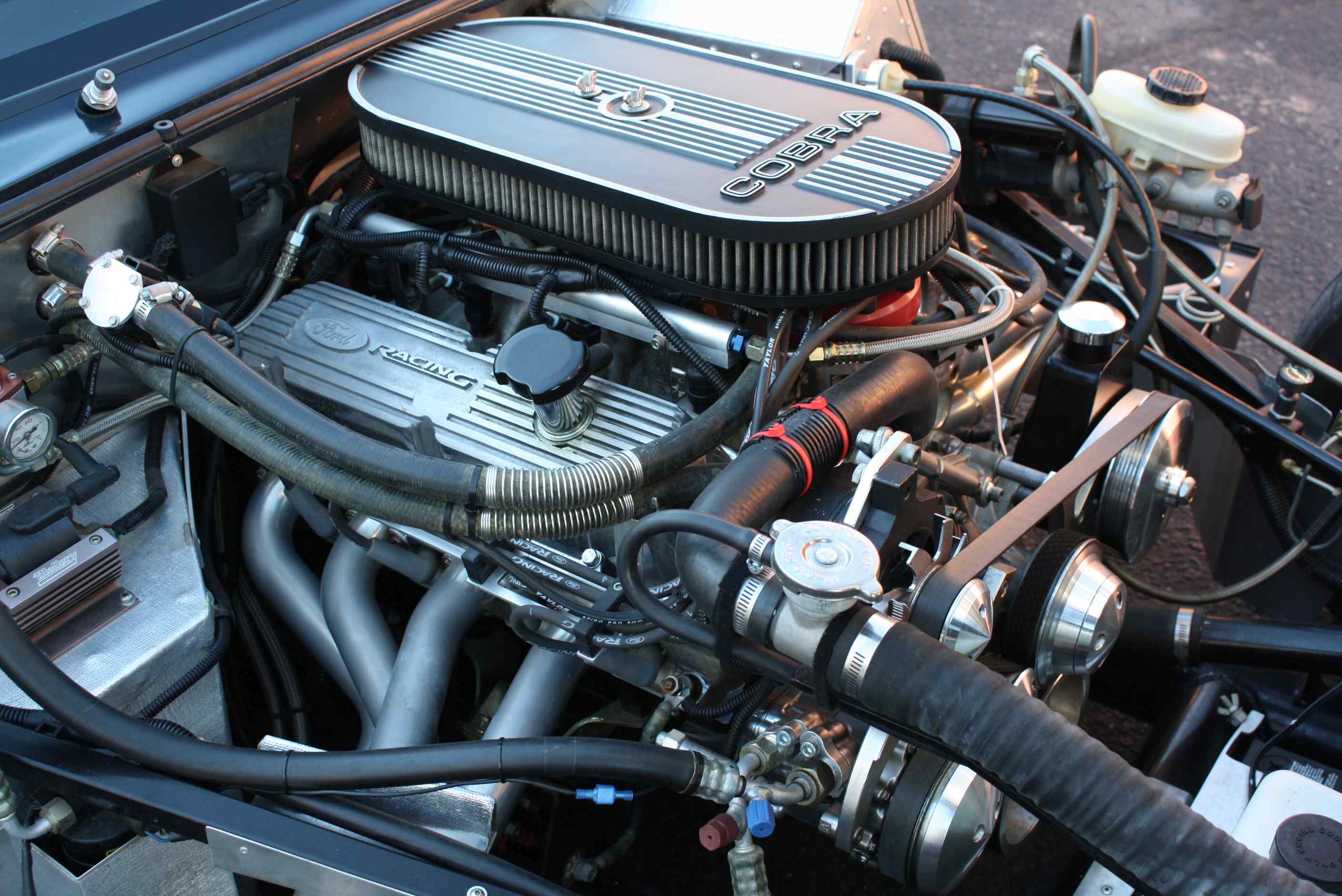 1965 Chelby Cobra Coupe by Factory Five Racing.