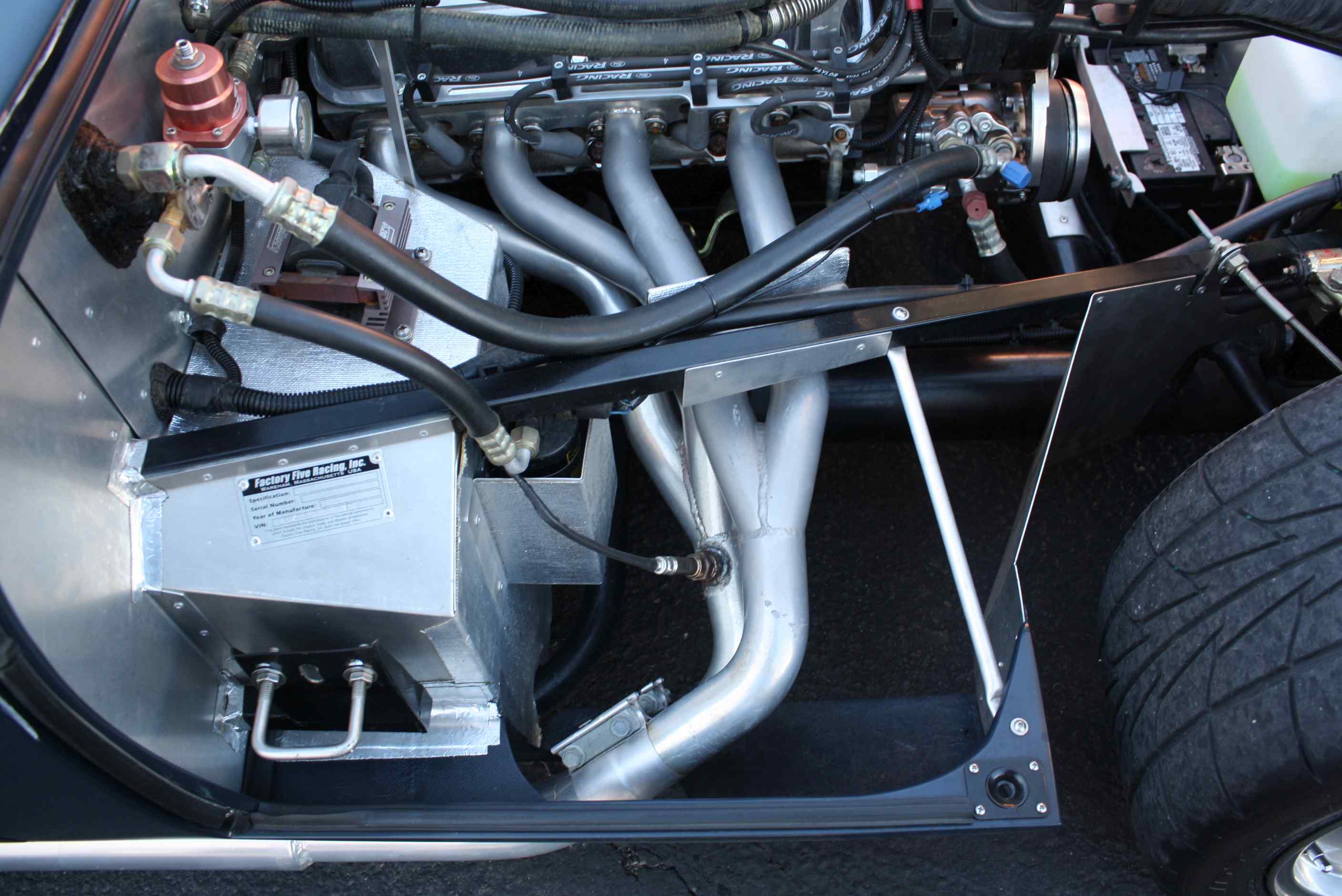 1965 Chelby Cobra Coupe by Factory Five Racing.