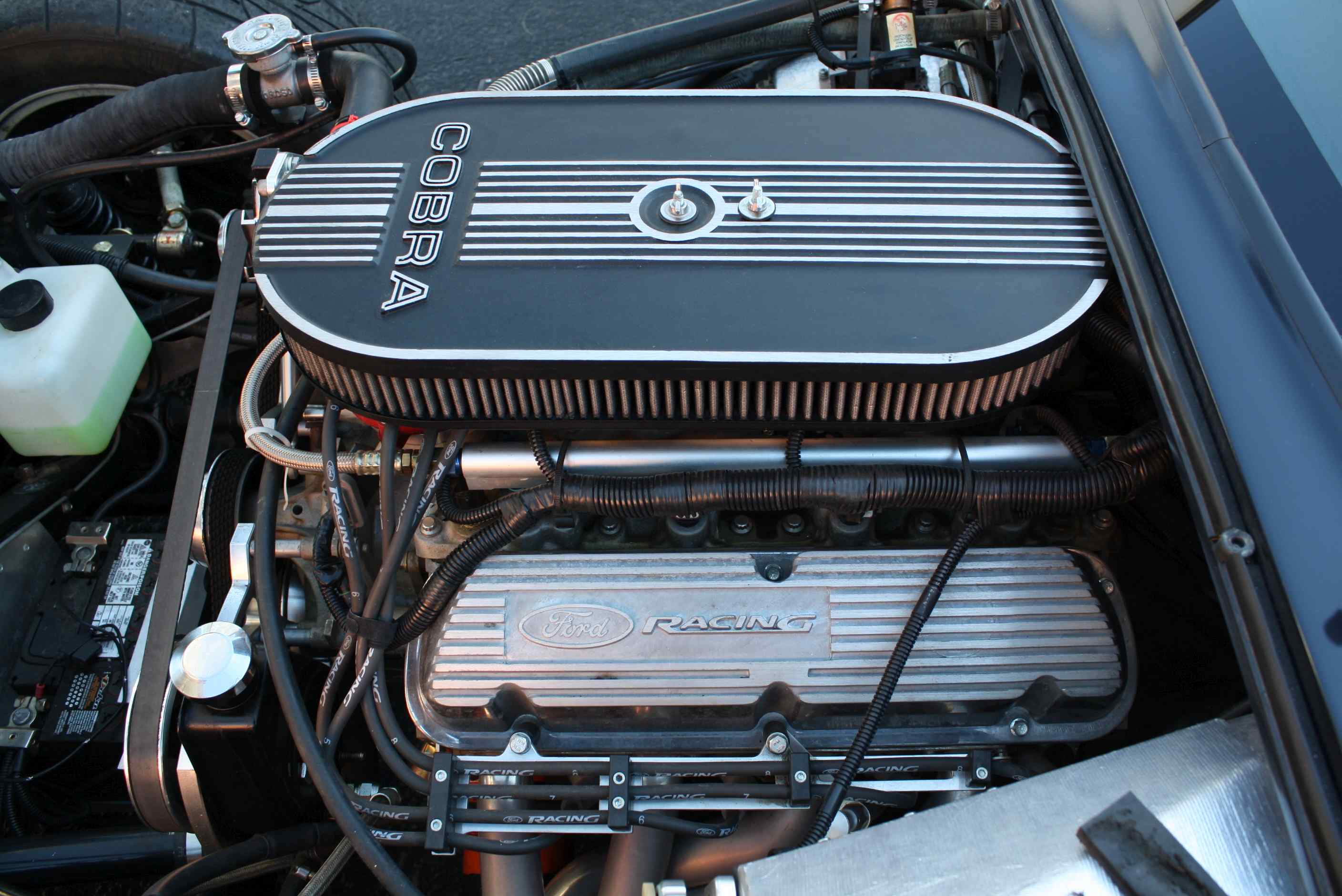 1965 Chelby Cobra Coupe by Factory Five Racing.