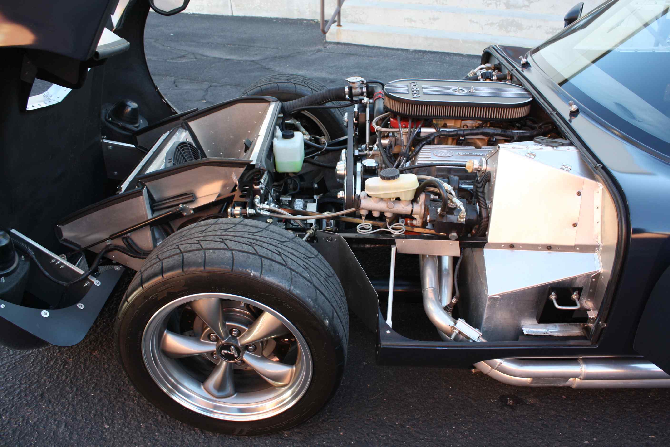 1965 Chelby Cobra Coupe by Factory Five Racing.