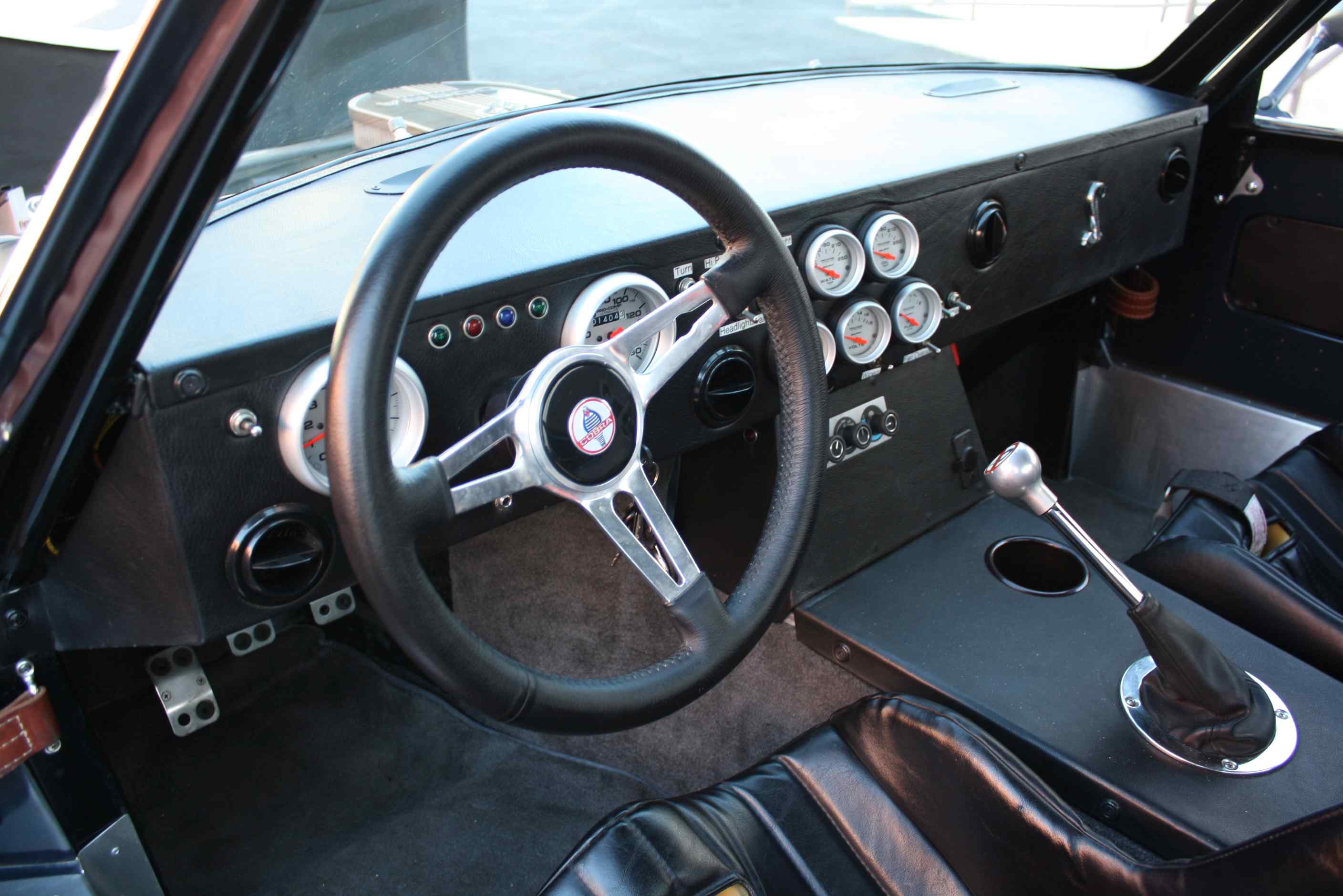 1965 Chelby Cobra Coupe by Factory Five Racing.
