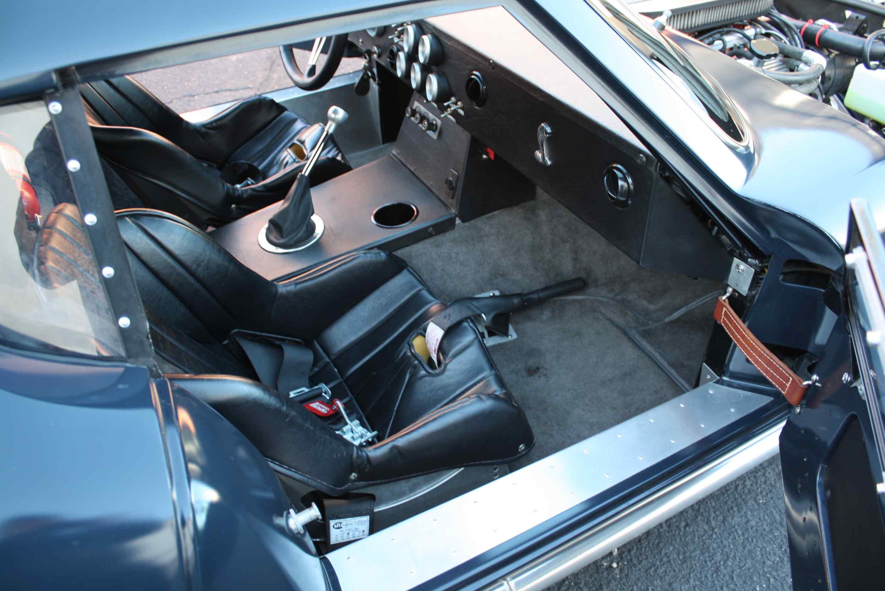 1965 Chelby Cobra Coupe by Factory Five Racing.