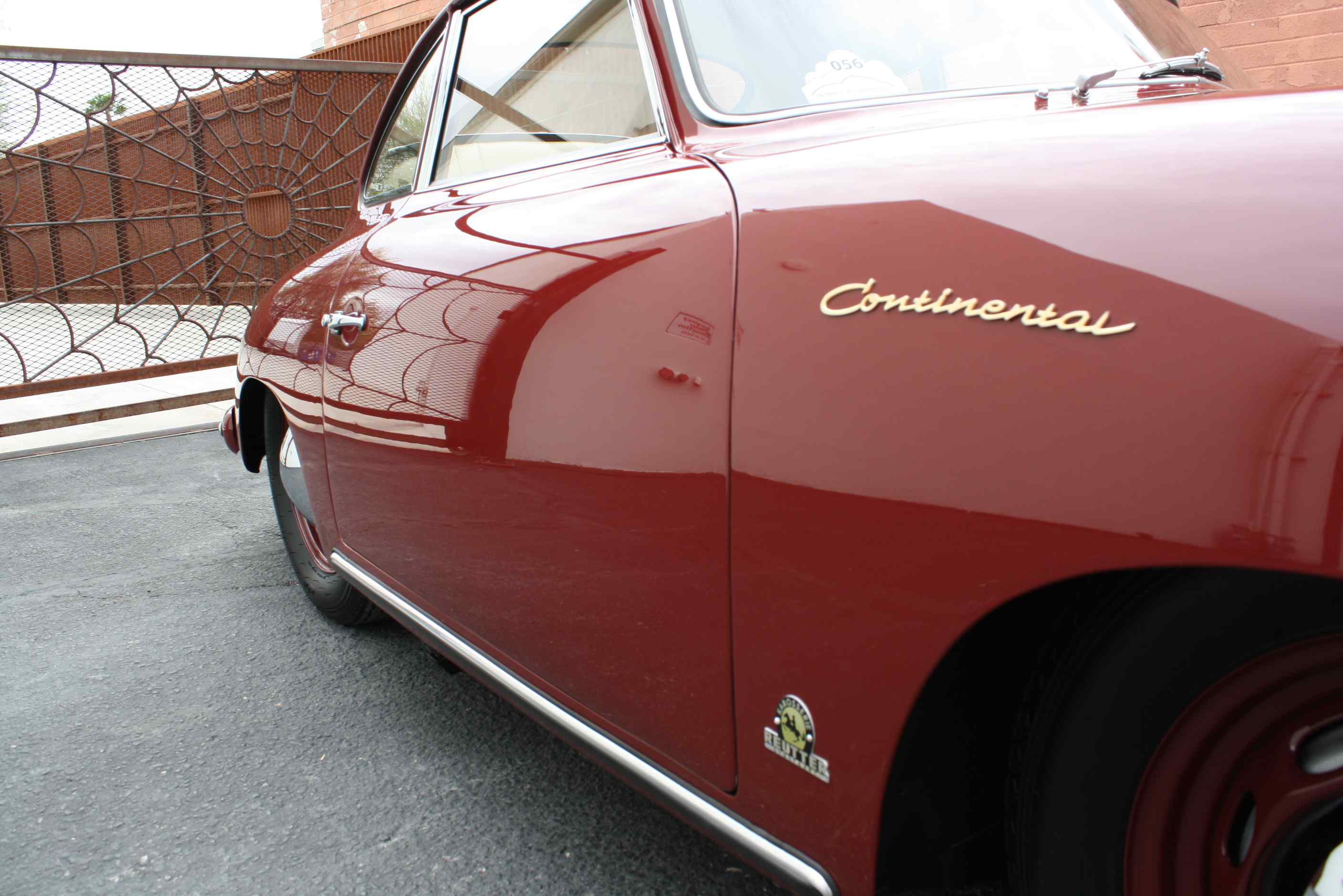1955 Porsche 356 Pre A Continental