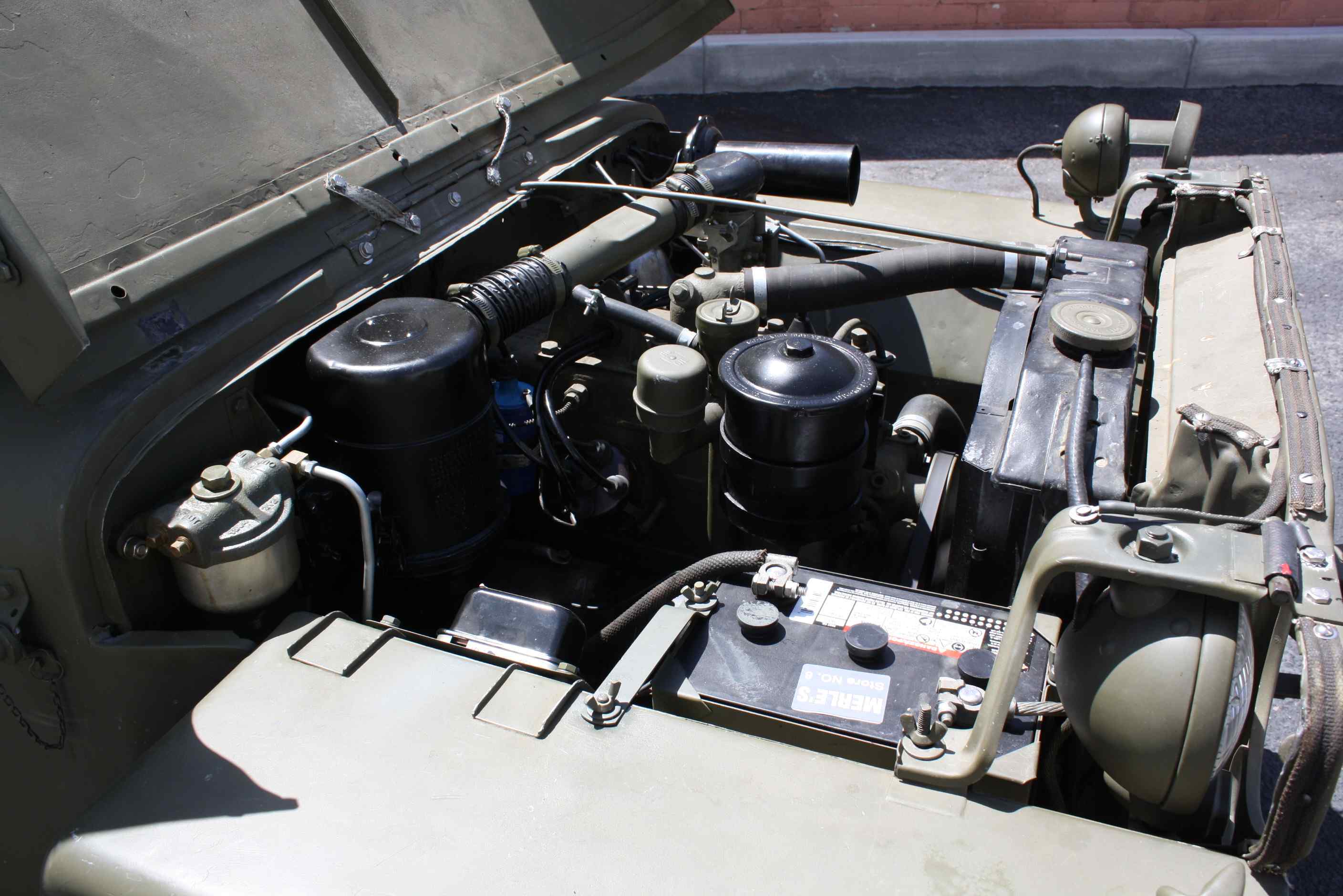 1943 Jeep MB WW2 Era Military.