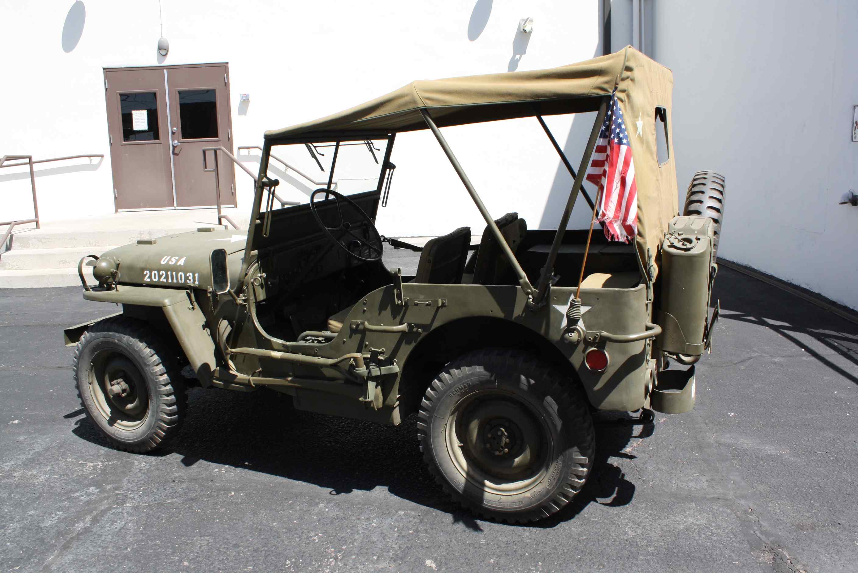 1943 Jeep MB WW2 Era Military.