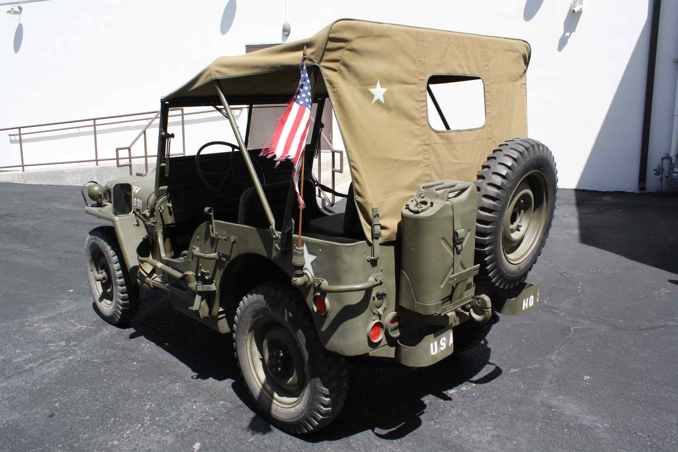 1943 Jeep MB WW2 Era Military.