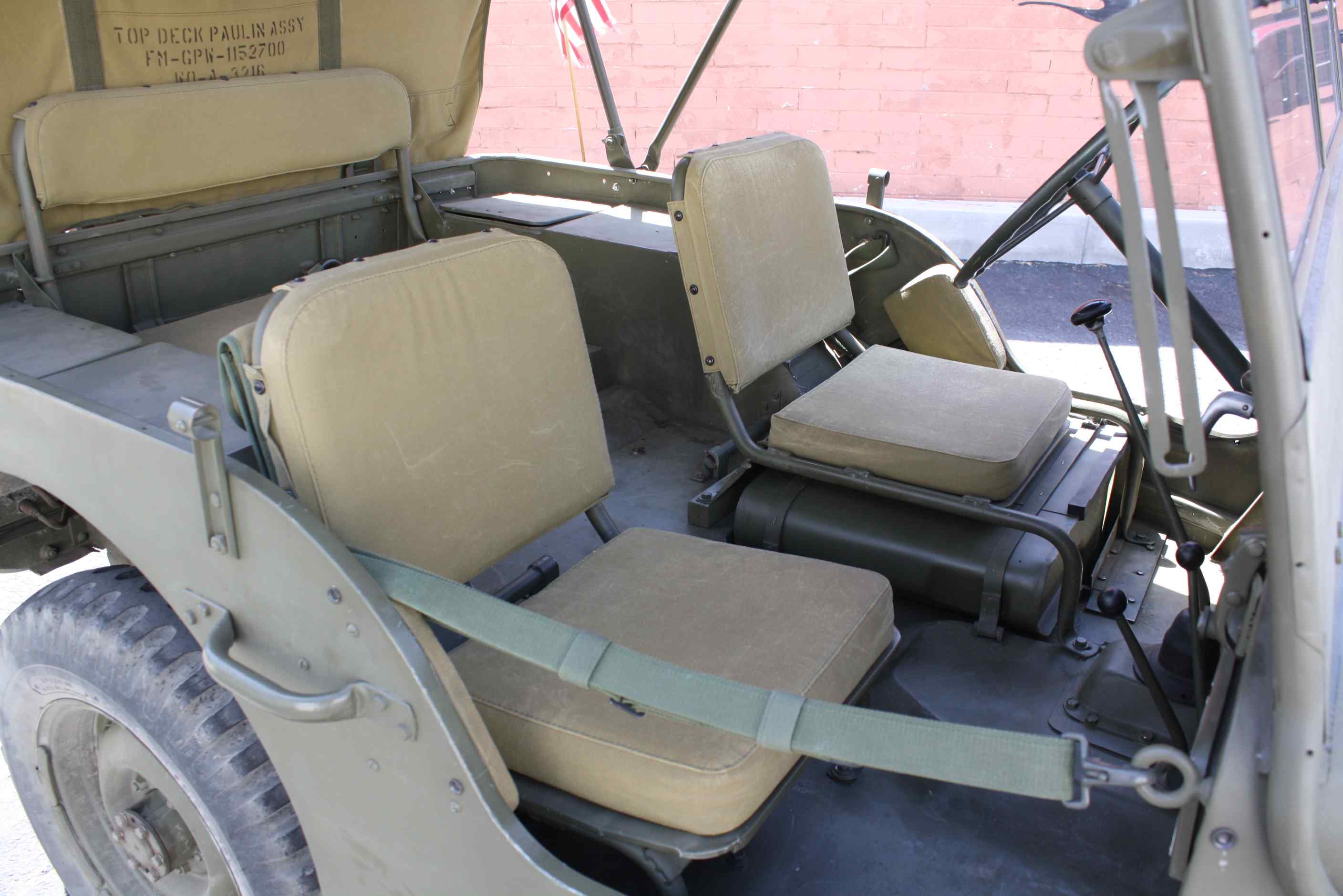 1943 Jeep MB WW2 Era Military.