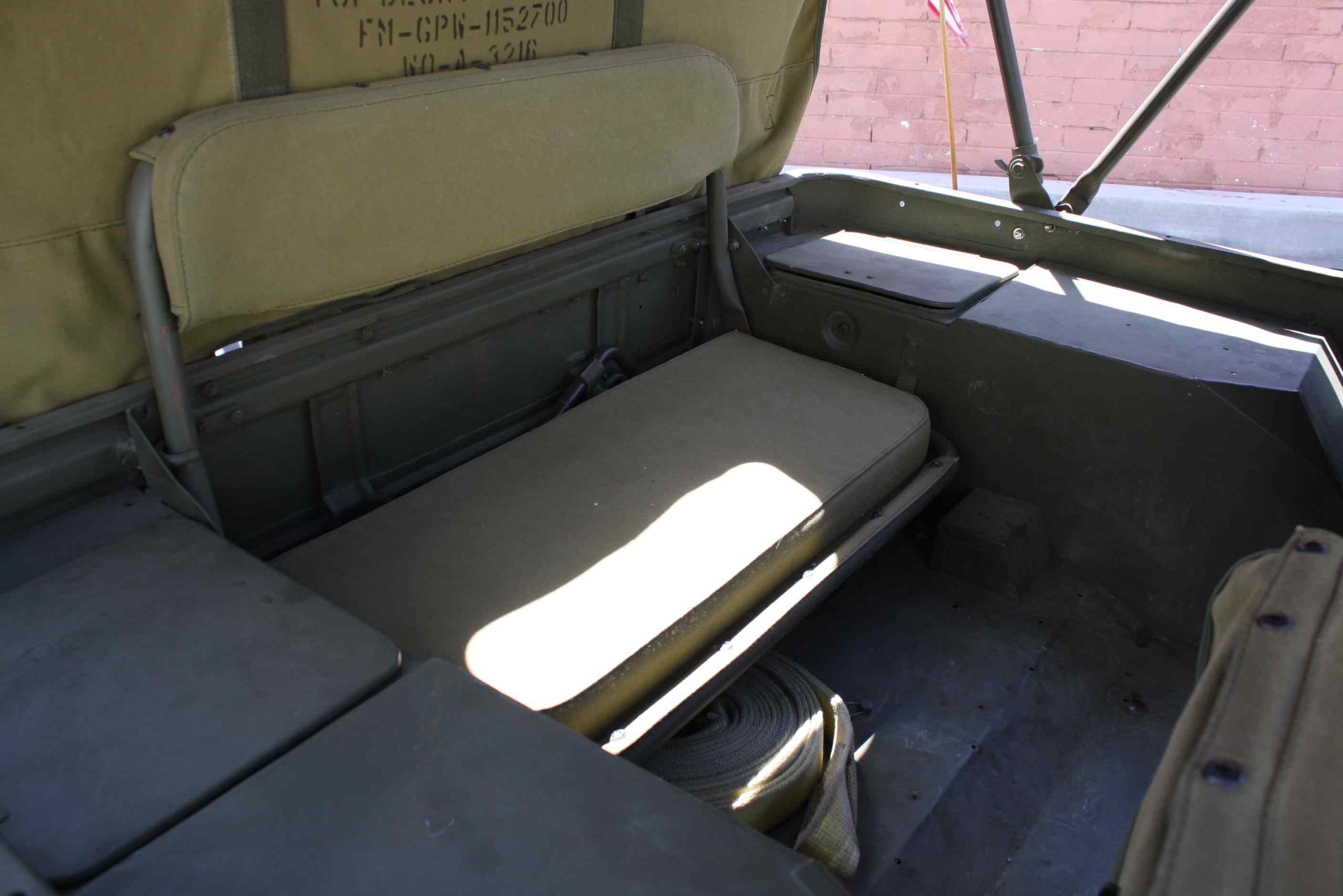 1943 Jeep MB WW2 Era Military.