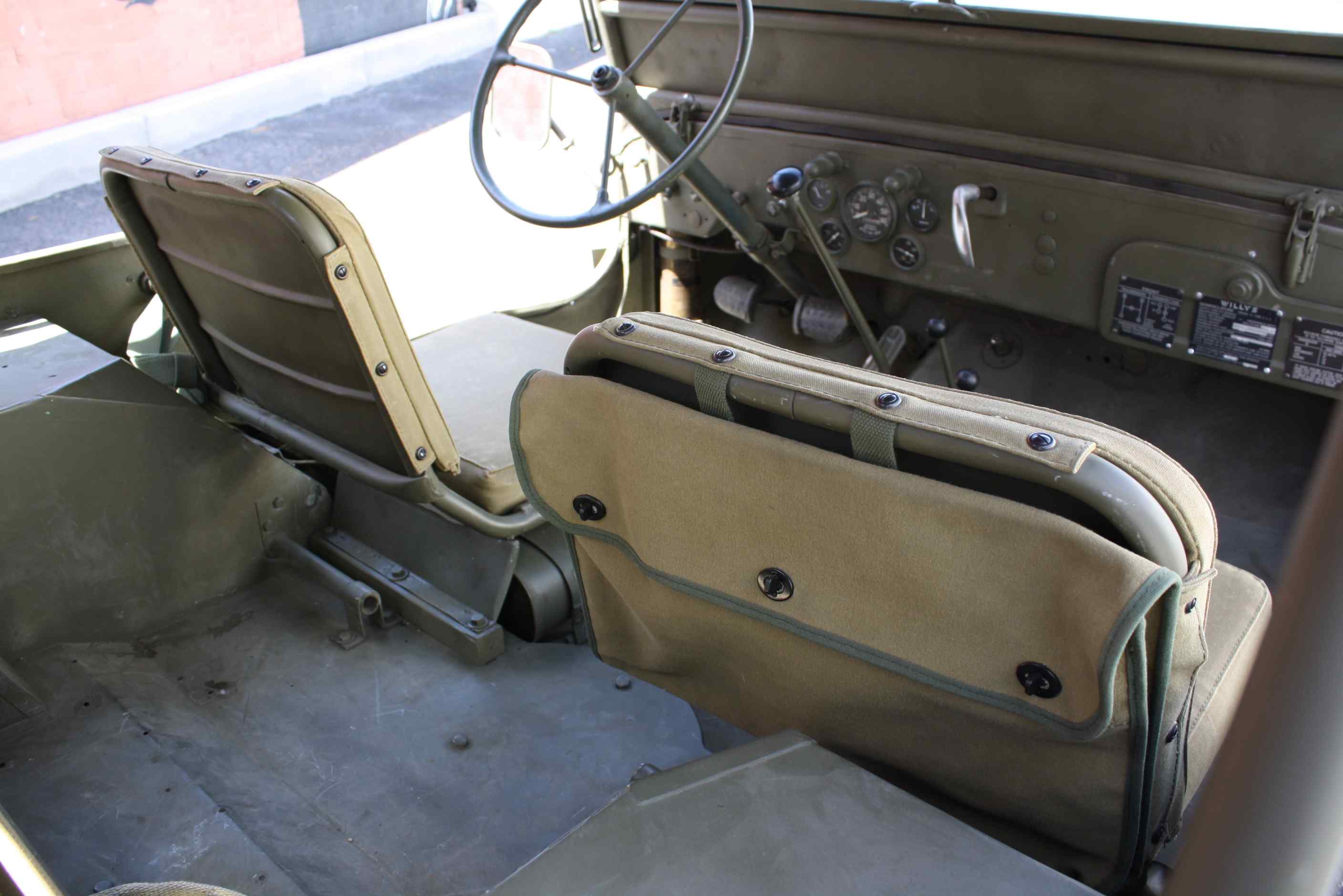 1943 Jeep MB WW2 Era Military.